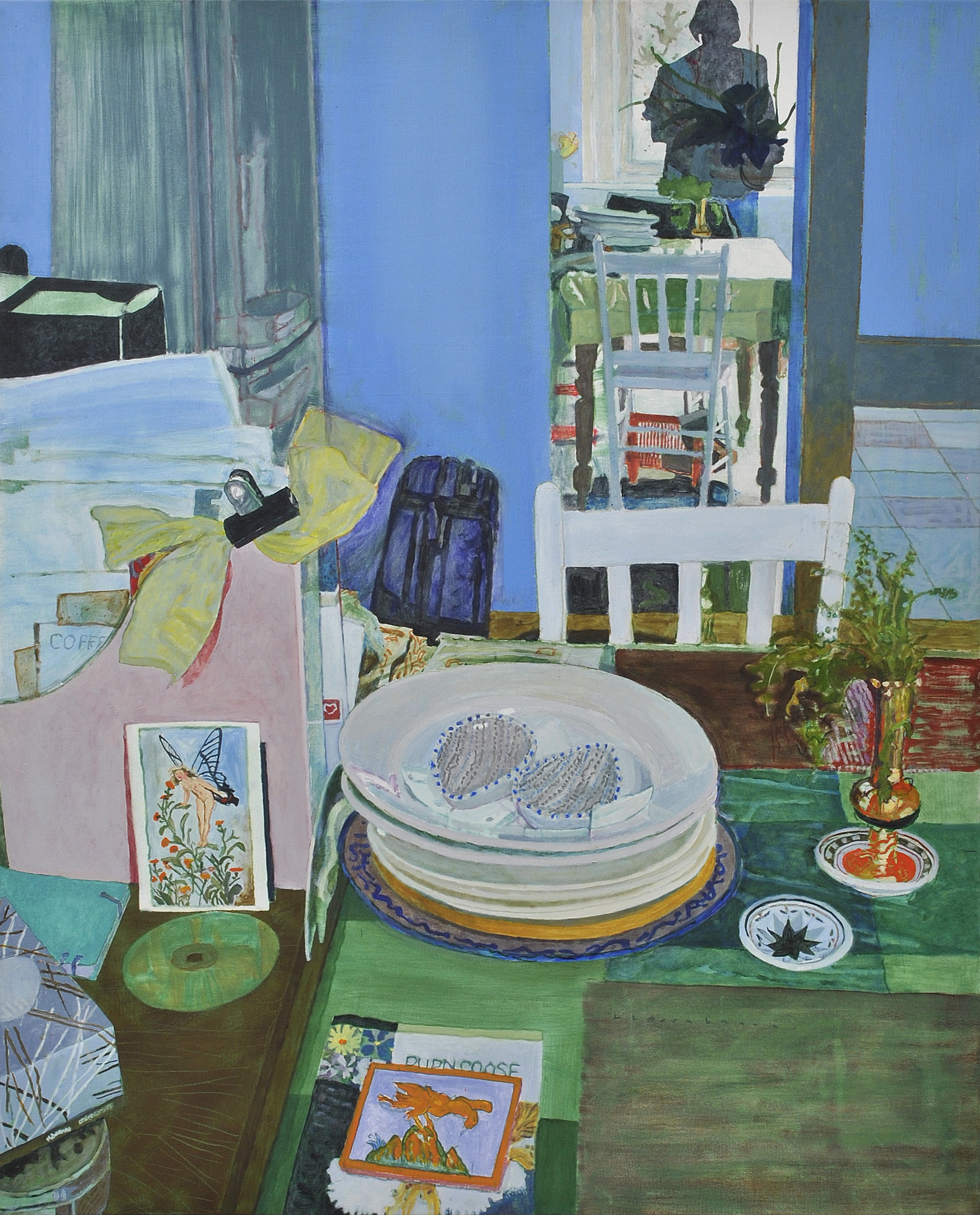 Ariel and Rye, 2012 oil on canvas 110 &times; 85 cm (43&frac14; &times; 33&frac12; in) (MH005)