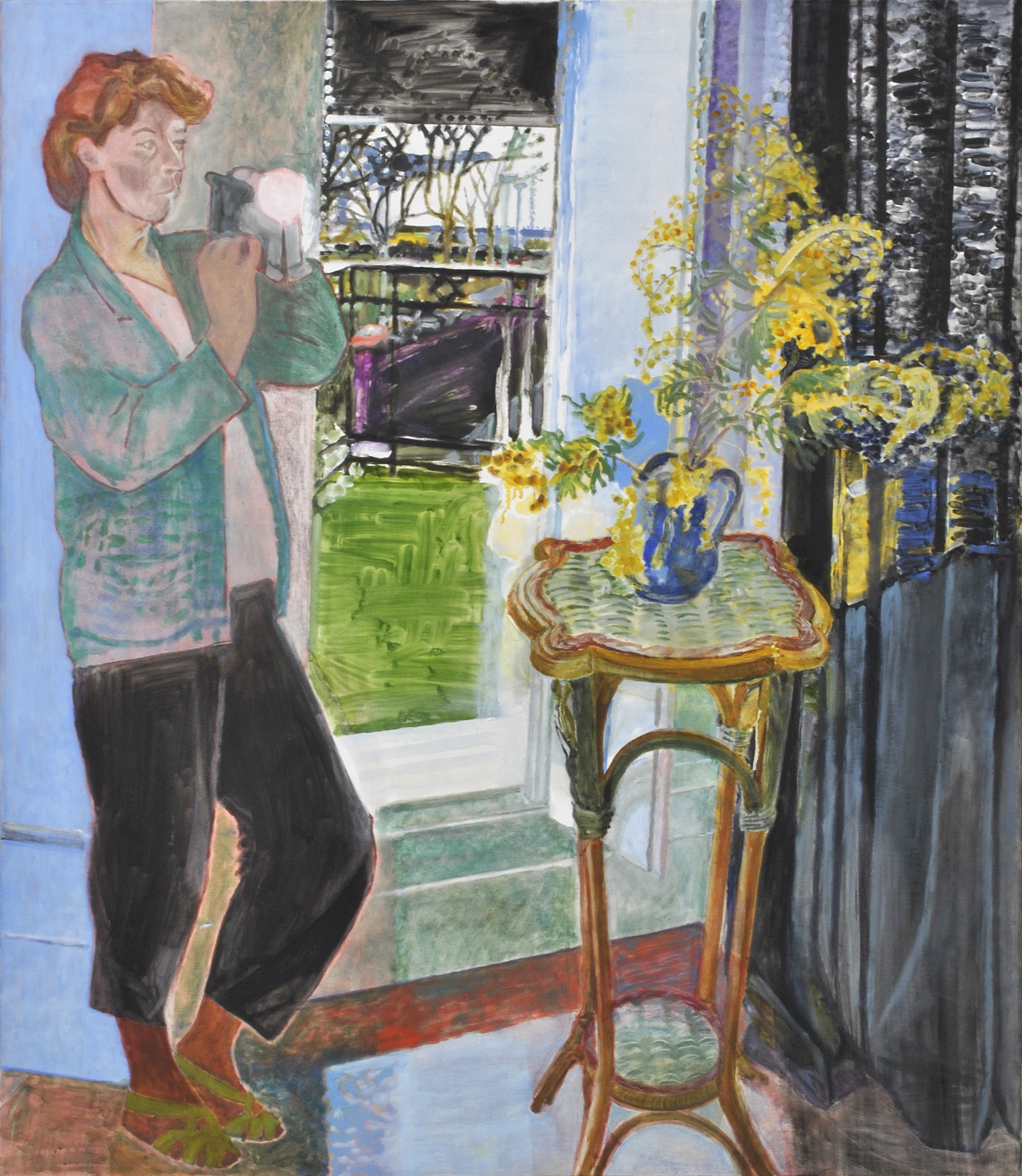 Photo 1, 1994 oil on canvas 114 &times; 99 cm (44&frac34; &times; 39 in) (MH009)