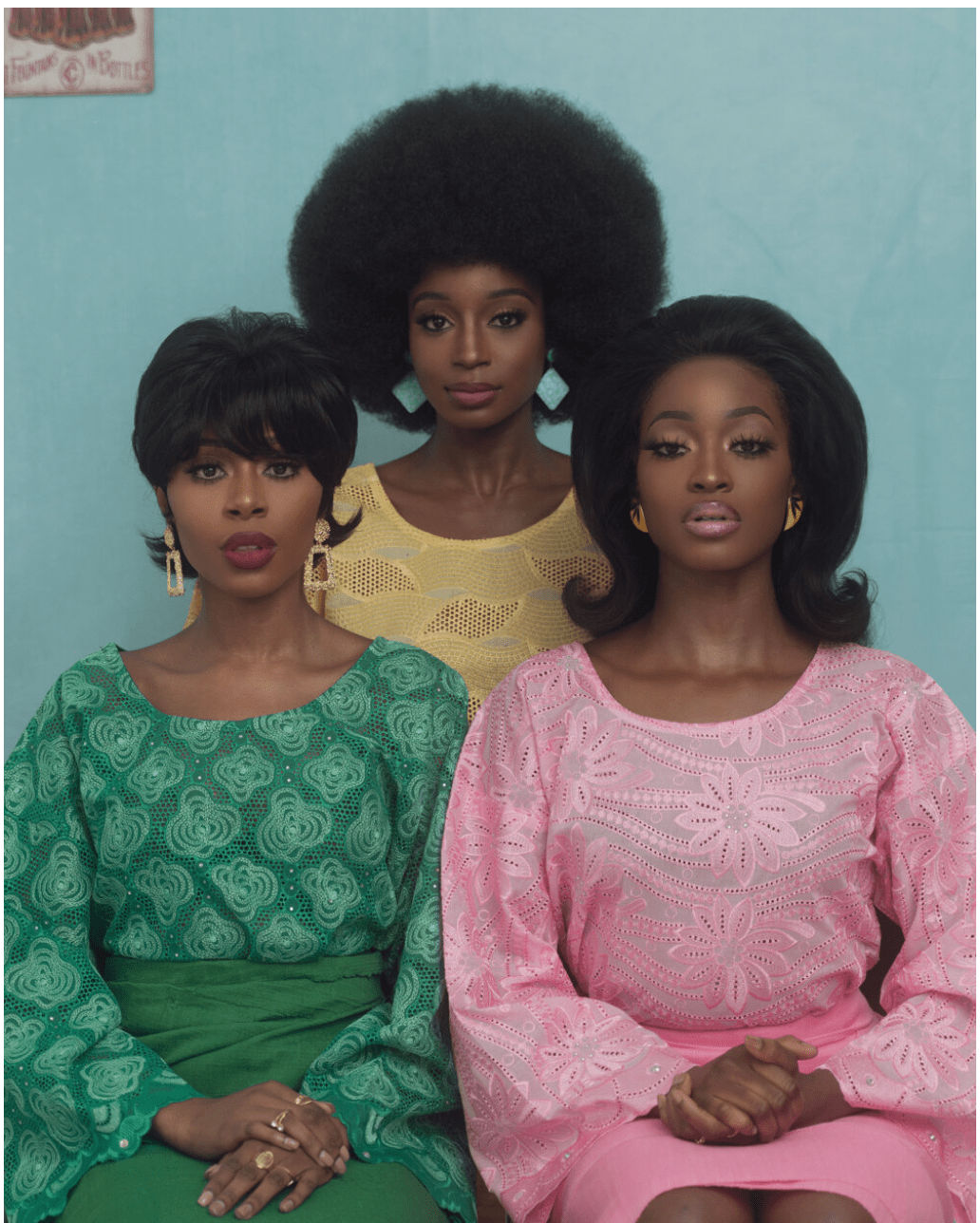 Oye Diran A Ti De, 2020 Giclee print on Hahnem&uuml;hle German Etching 50 x 40 inches