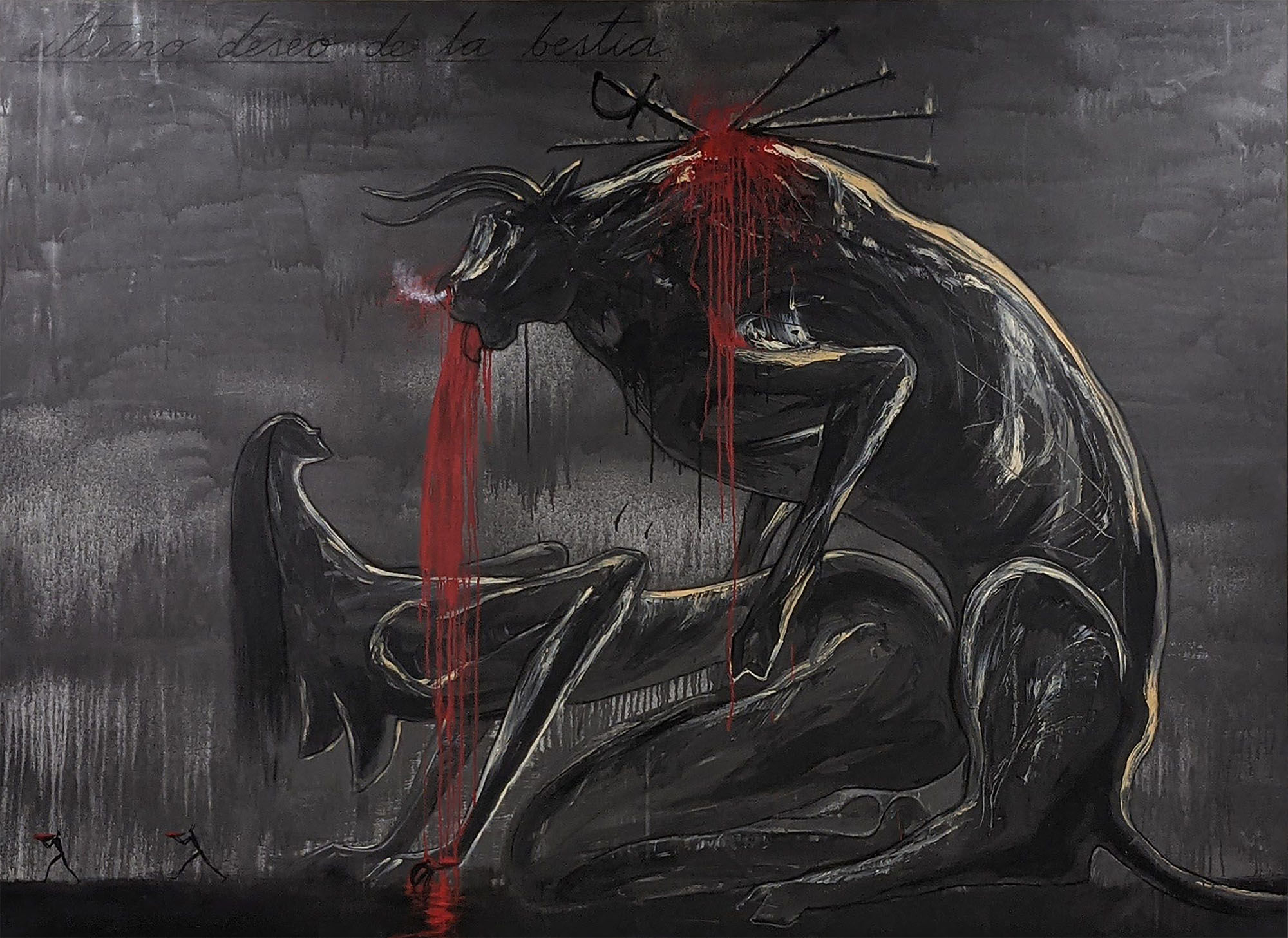 Jose Bedia, Ultimo deseo de la Bestia, 2009