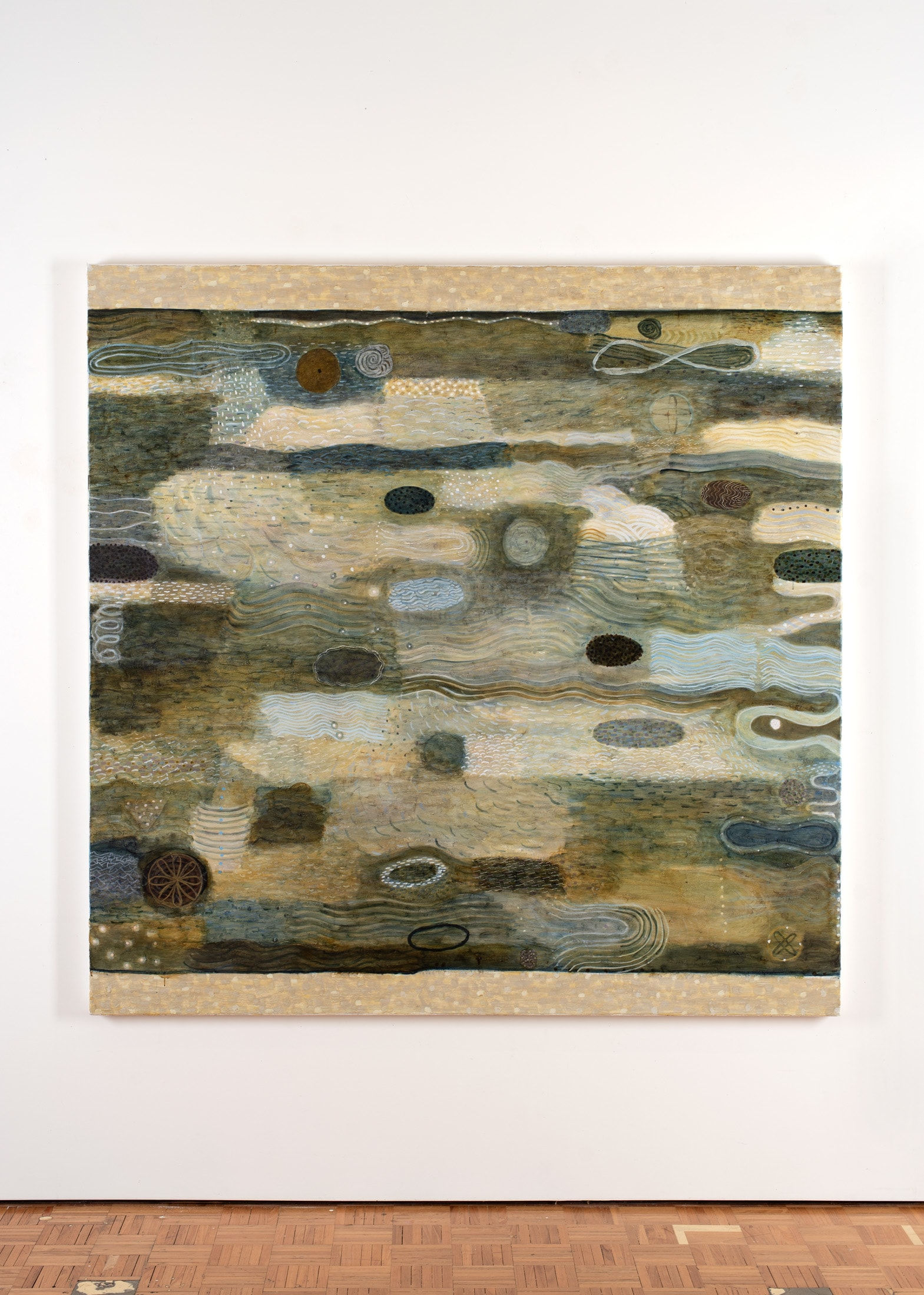 Tim Burns, Cloudy Bay Lagoon mouth, 2025