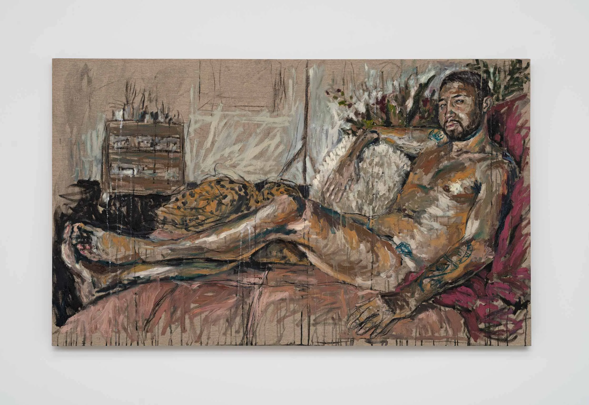 Panmela Castro, Guga, O jogador - da serie Amantes [Guga - The player- from the Lovers series], 2021