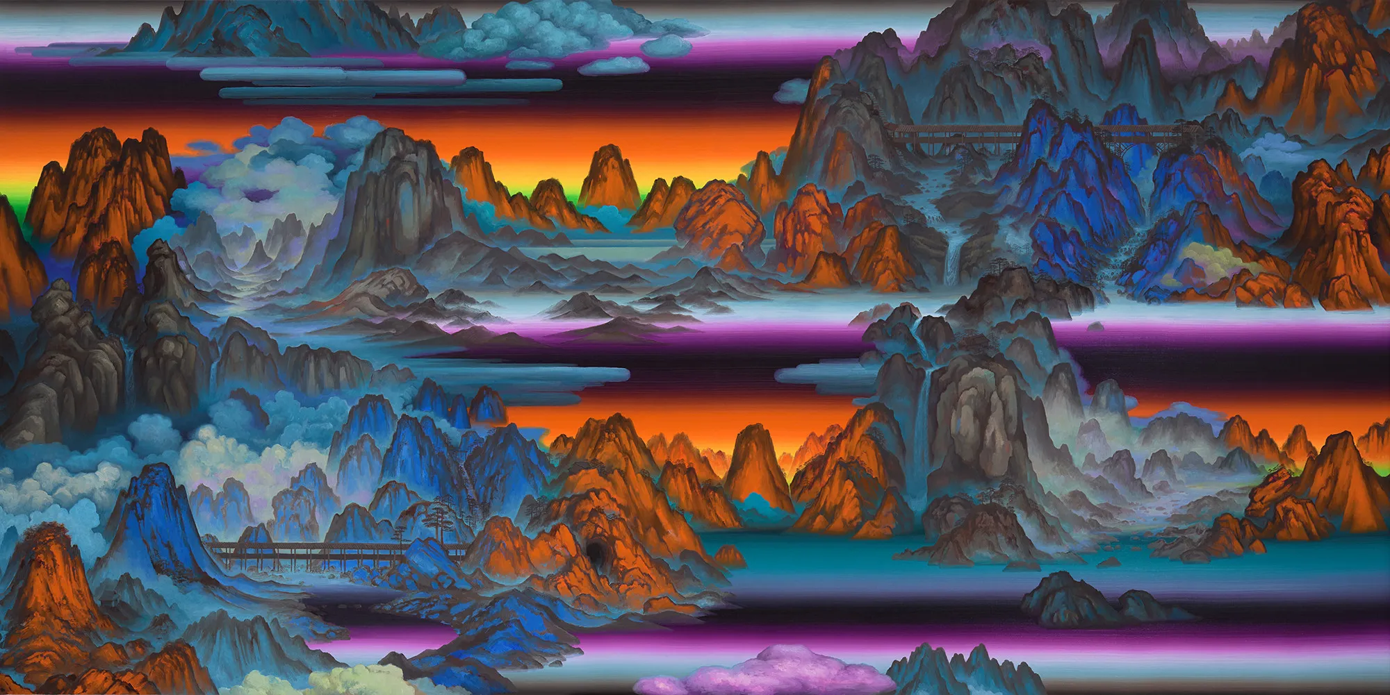 Christian Hidaka, Mountain Walkways, 2023