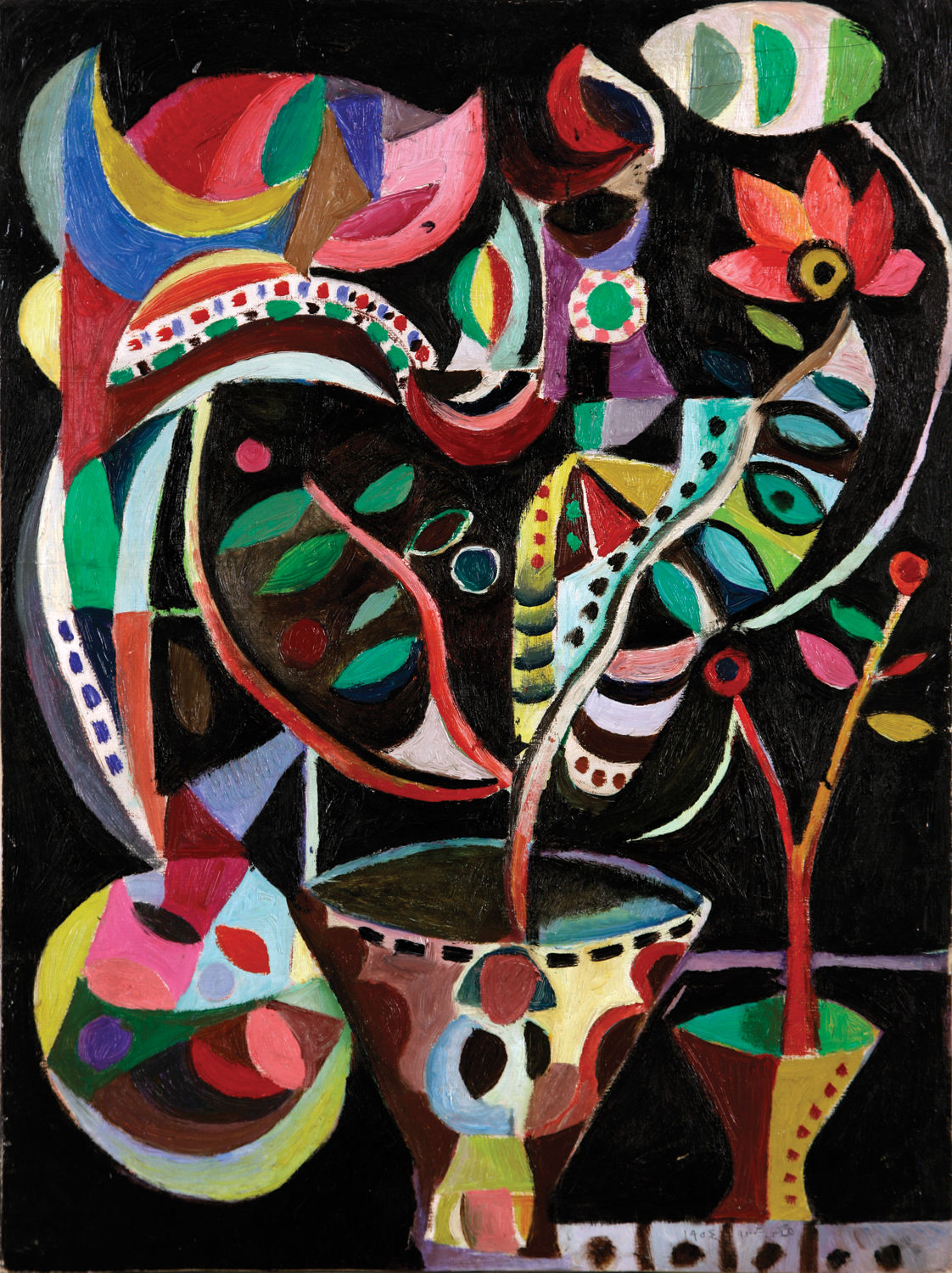 Untitled Oil on paper 1954