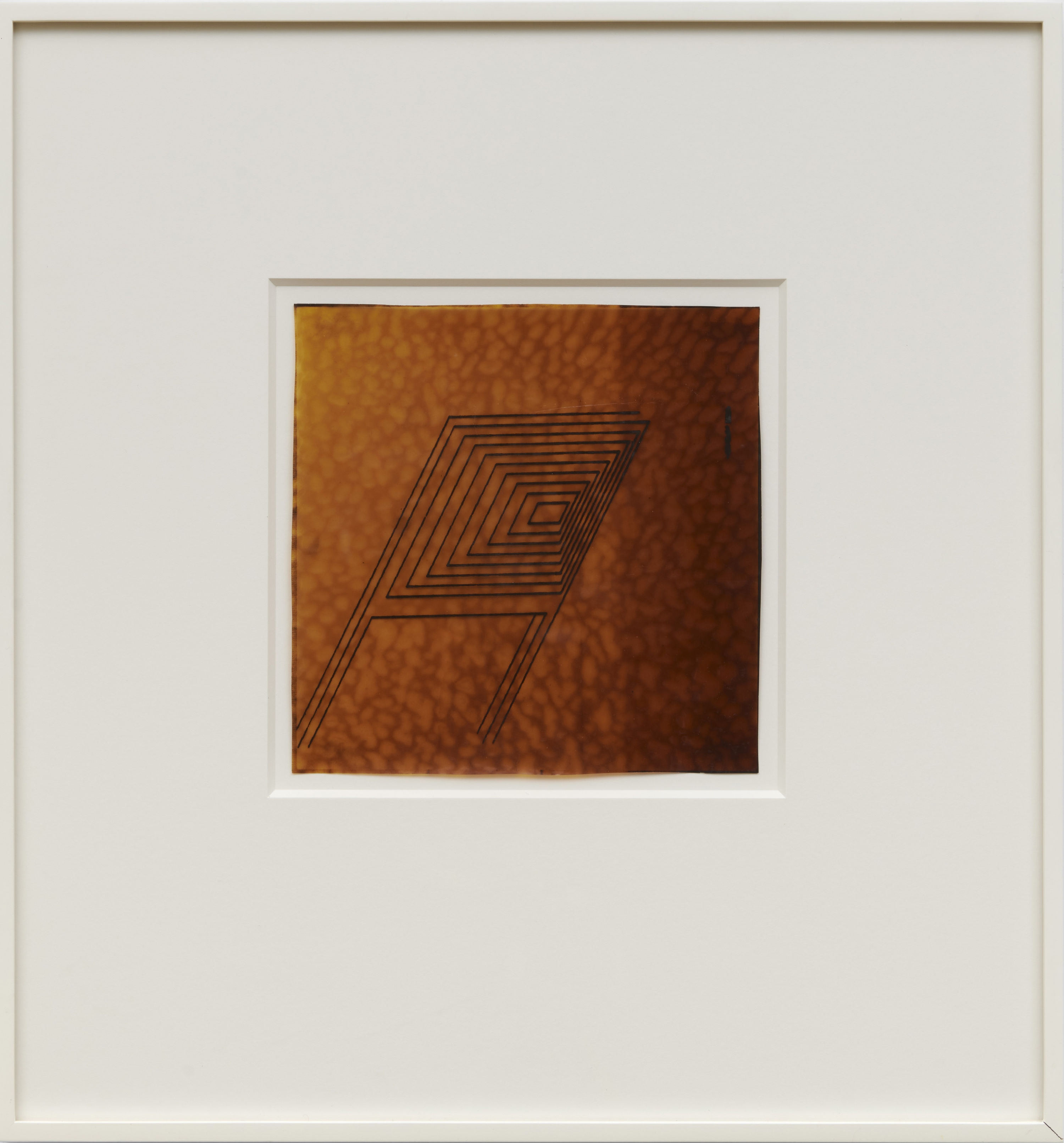 Dom Sylvester HOUEDARD langwid, 1967 Celluloid transparency, proof 20.4 x 20 cm