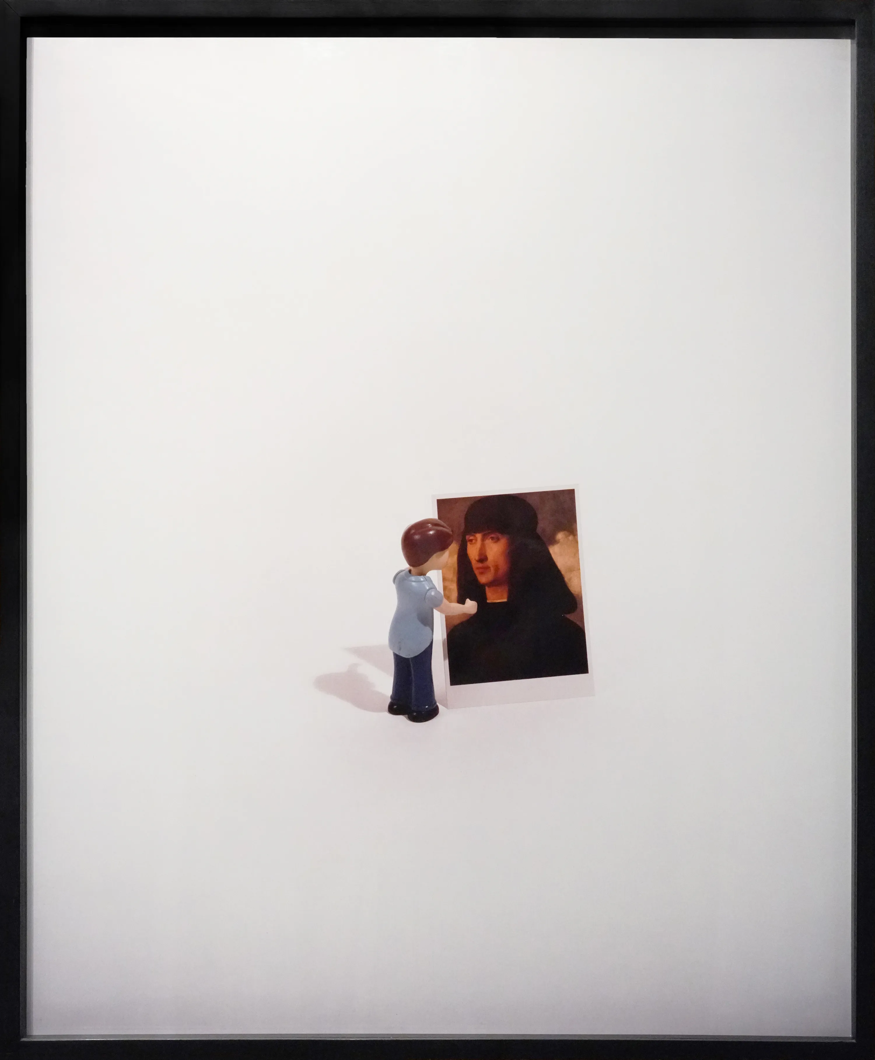 Liliana Porter, Boy with Postcard, Edition 1/5, 1999