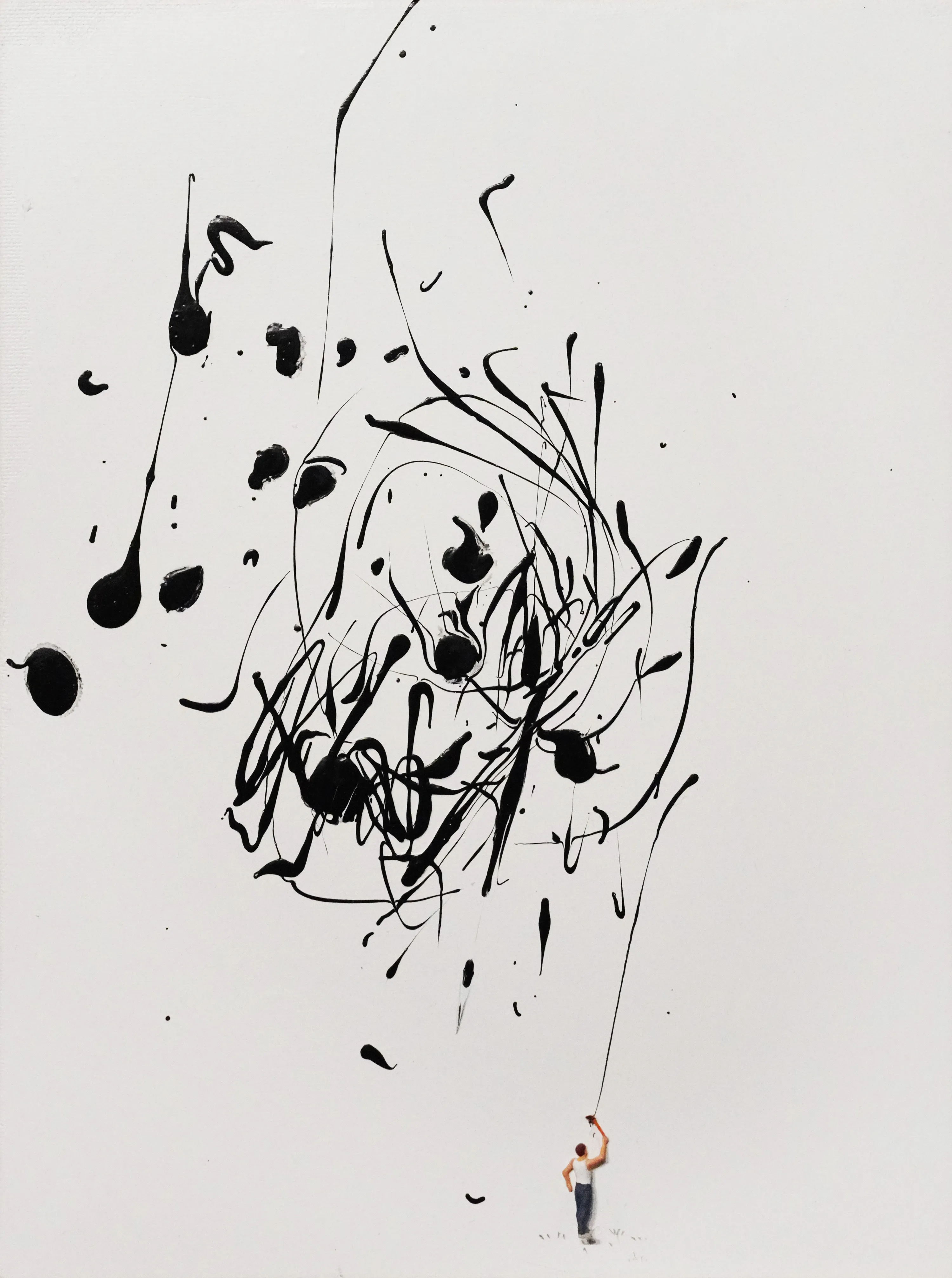 Liliana Porter, Painter with Red Hair II, 2022