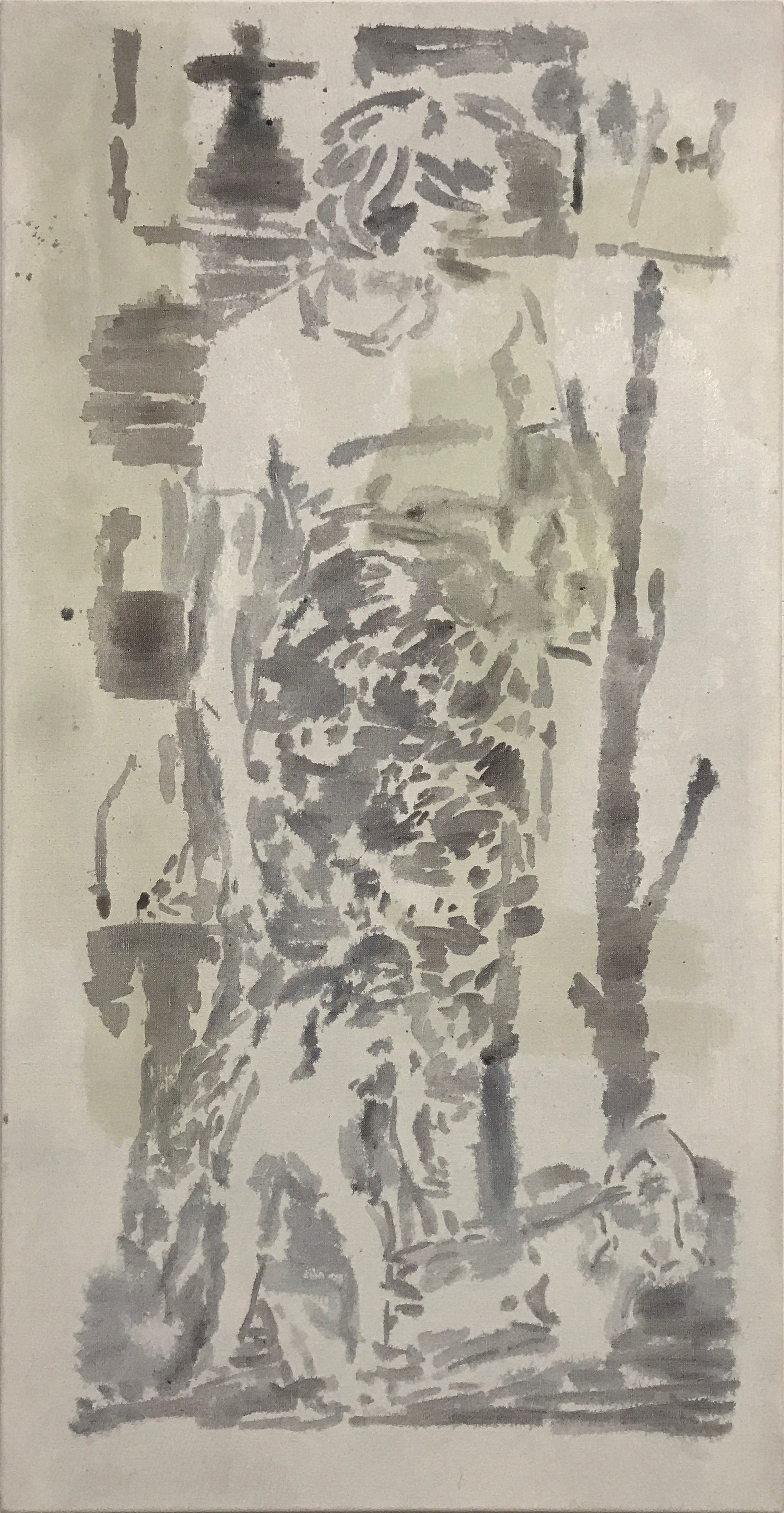 Nichols has a very particular painterly mark. He tells me that someone recently described it as hesitant, but as he...