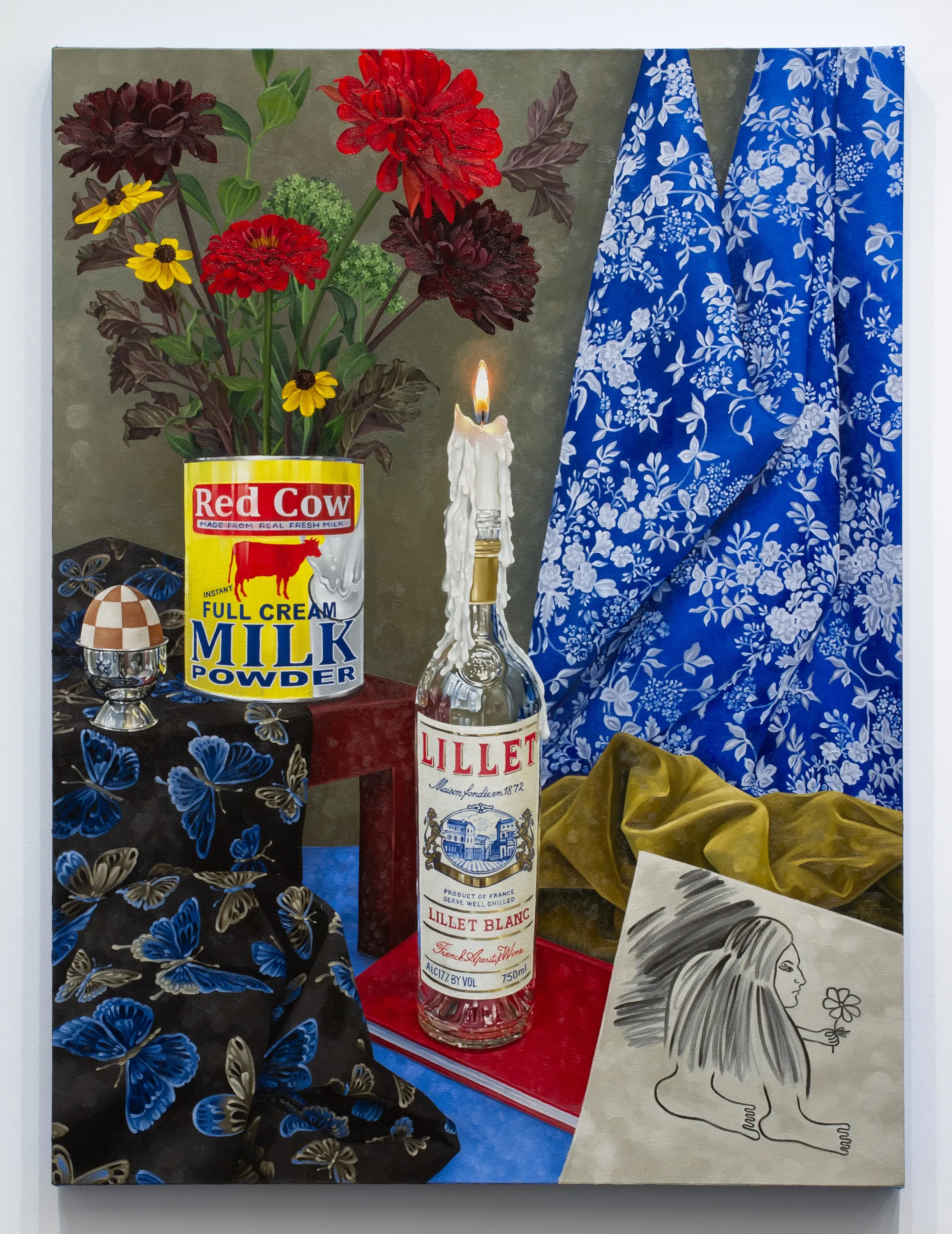 Phoebe Little (American, b. 1992) Powdered Milk, 2024 Oil on canvas 48' x 36' (122 x 91.5 cm) Unique Additional...