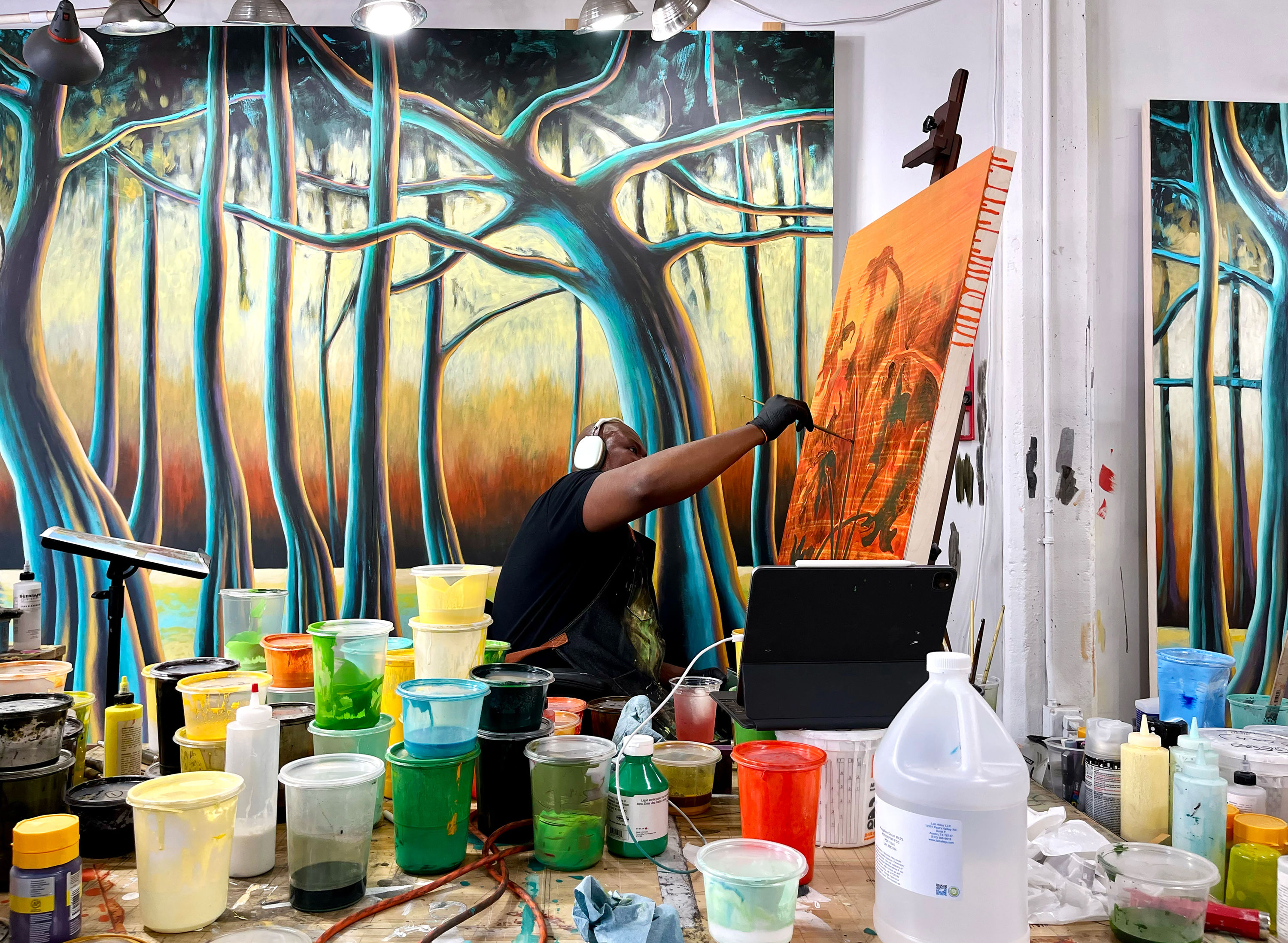 William's exploration of the cypress is not limited to this exhibition. He is expanding his interest into a series of...