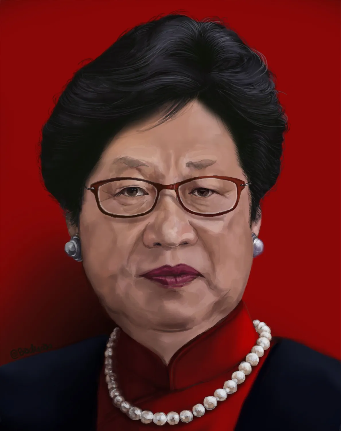 Badiucao, Carrie Lam 2拷贝, 2020