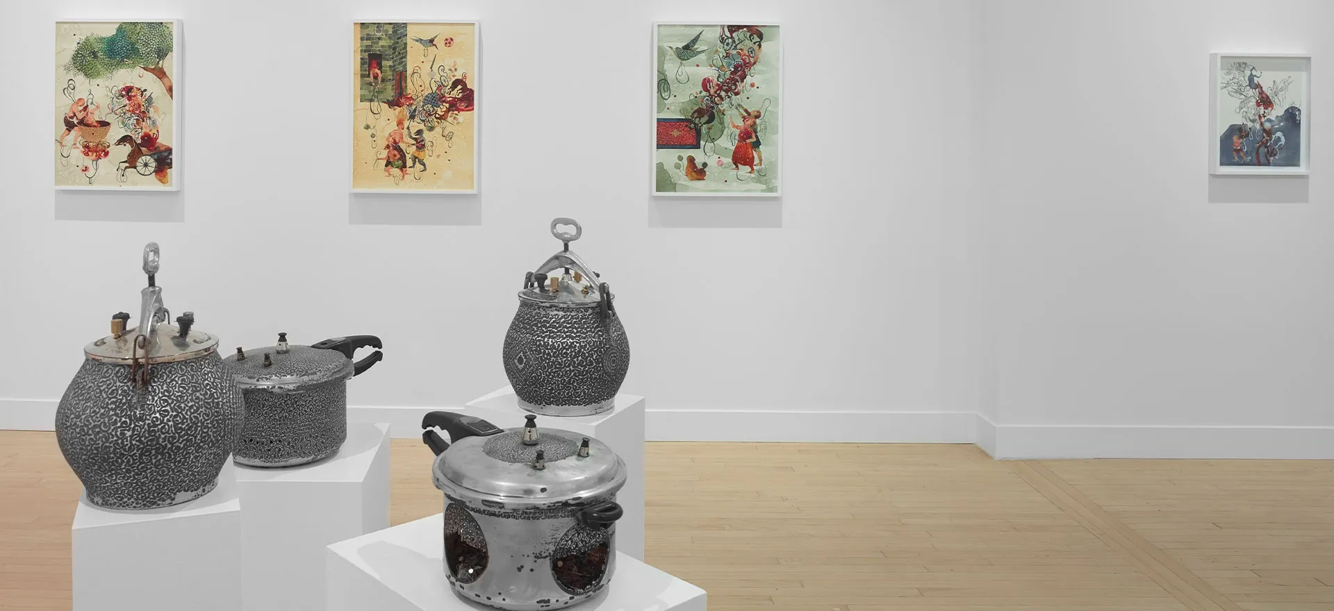 'Ahmadi’s scenes are at once cryptic and poetic'