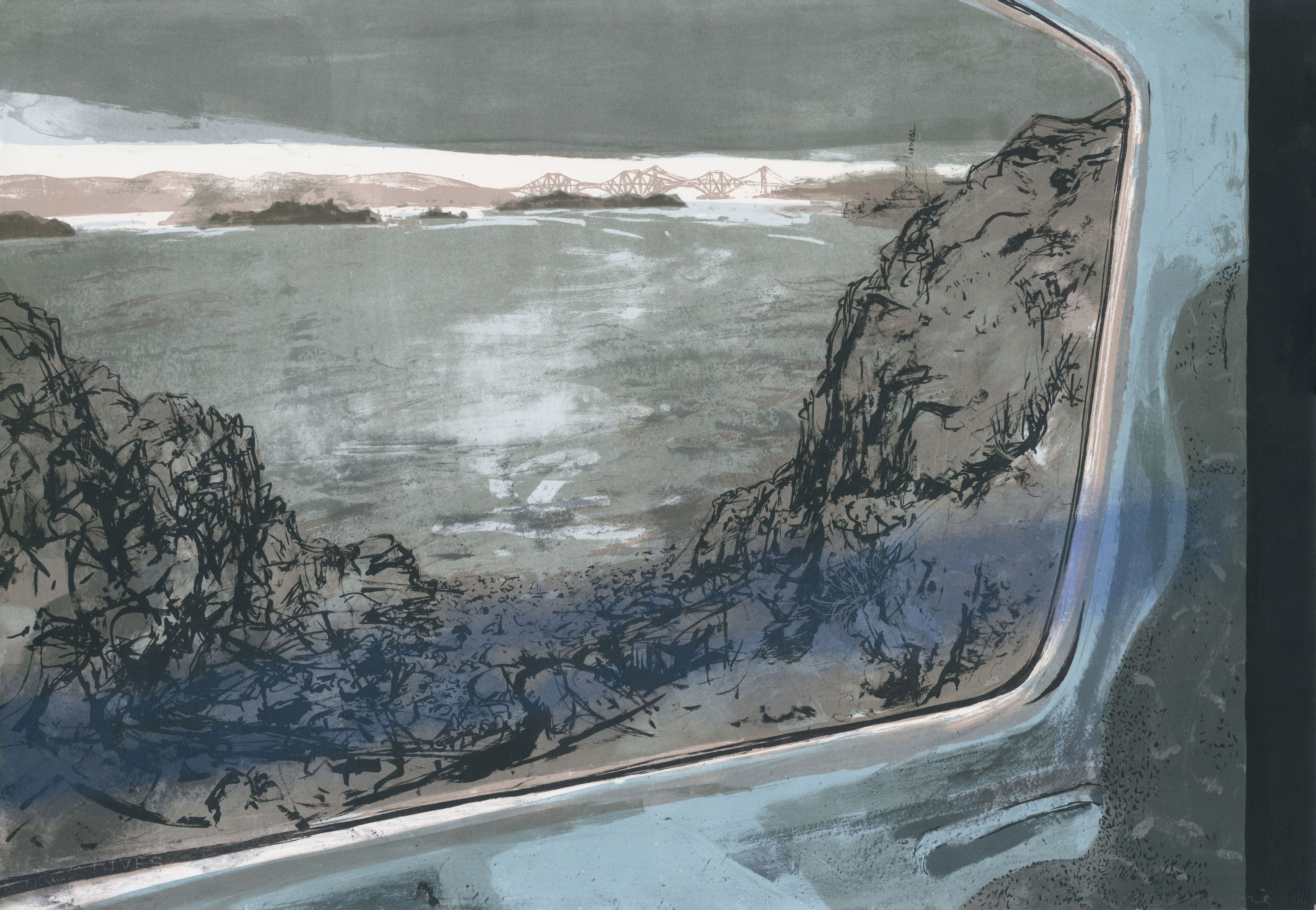 Kate Downie, Long light from the late train, 2009 £520.00