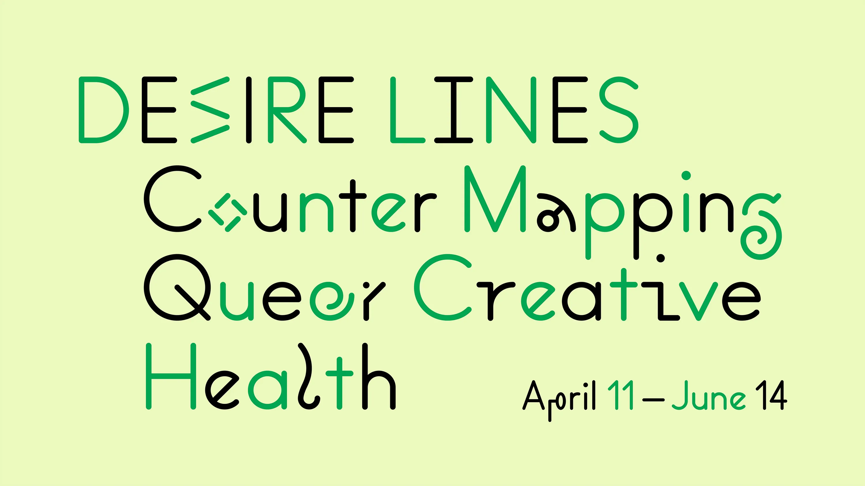 This spring season we explore the idea of queer creative health through experiments in radical mapping praxis - collective mapping...