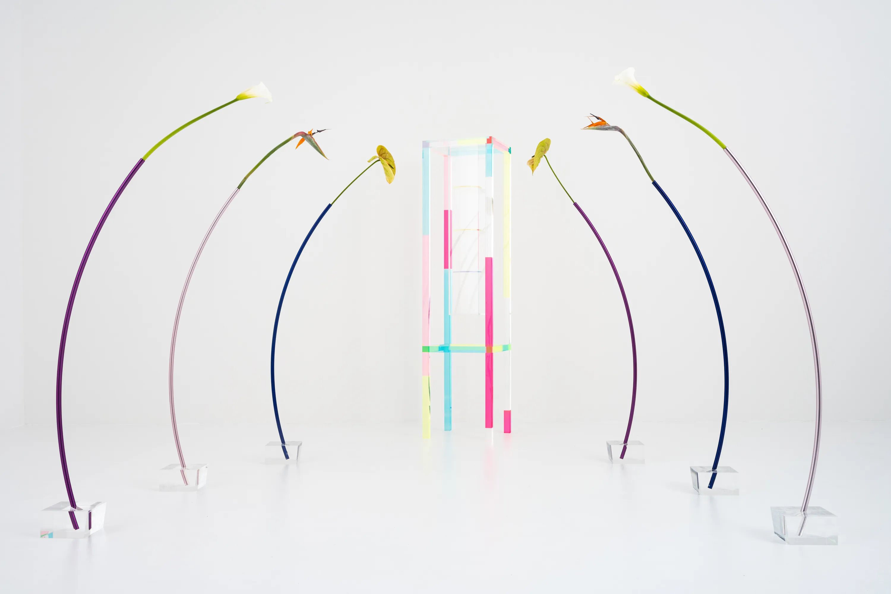 Shiro Kuramata 'Ephemera' vase, 1989