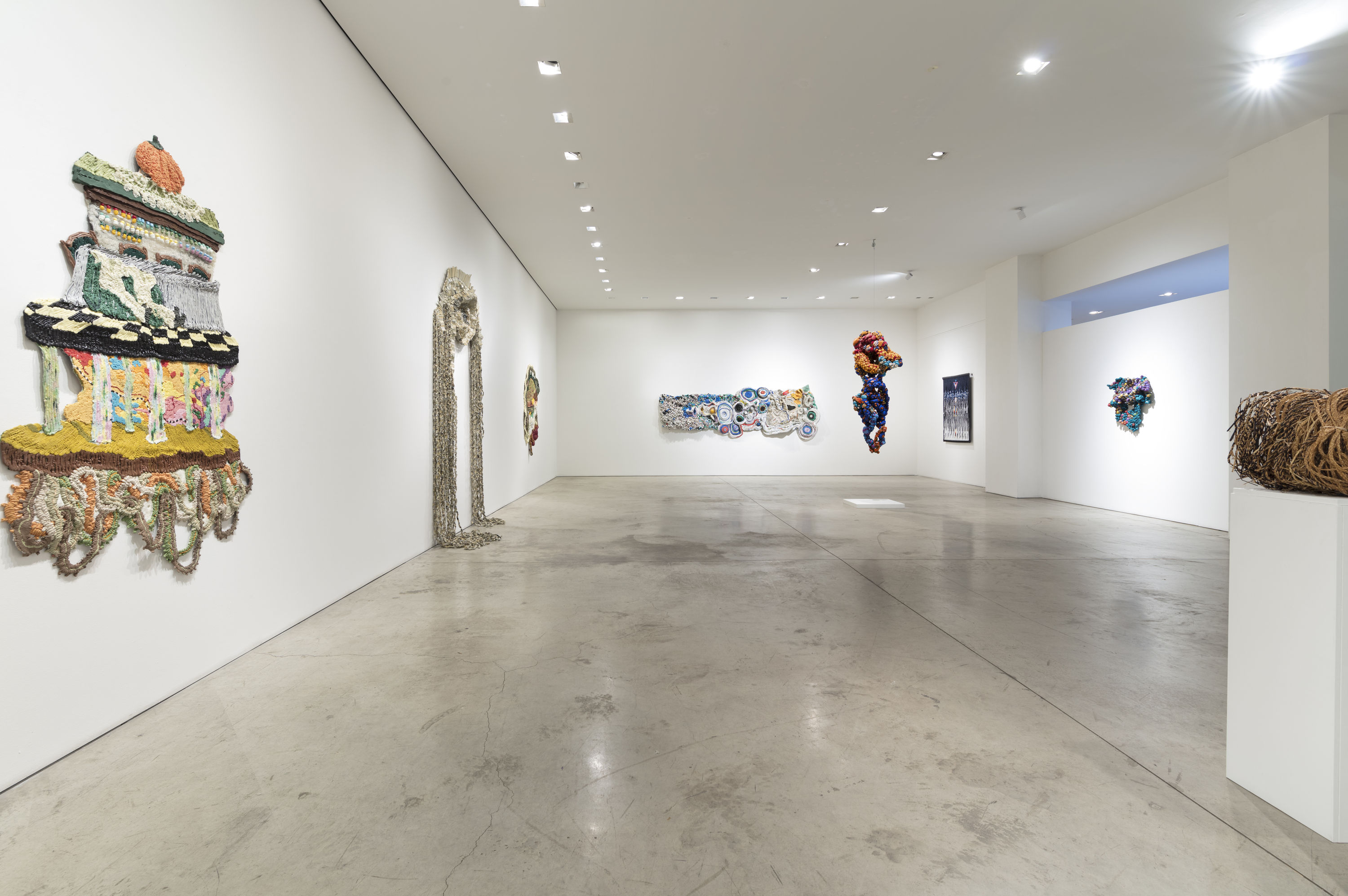 Unusual materials and forms for a new aestehtic Installation view at Primo Marella Gallery, Milano