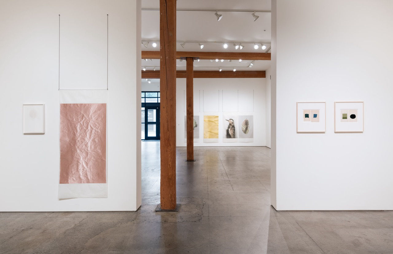 Installation view of the exhibition, Sense.