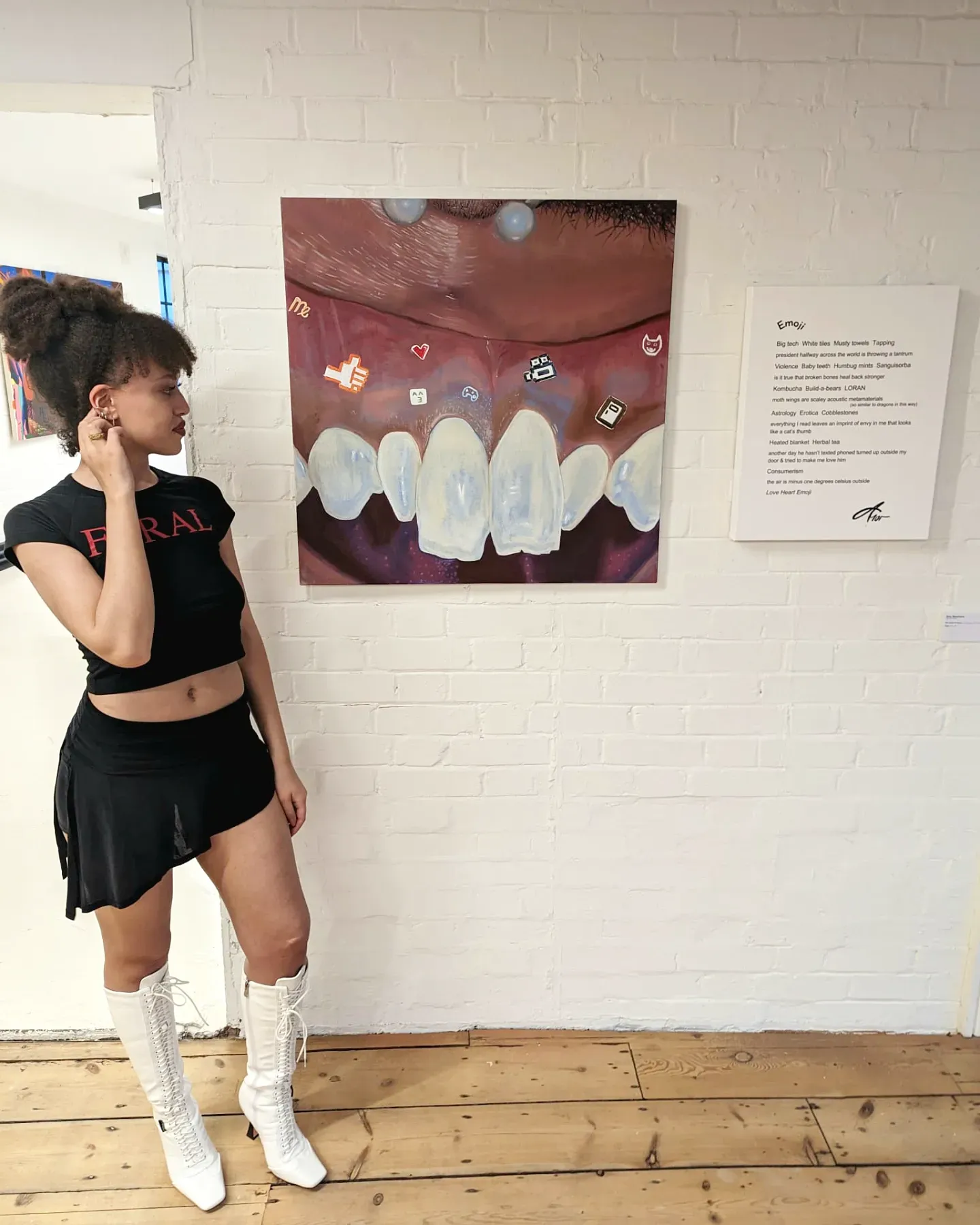 Amy Moretsele (b. 1998) is a figurative oil painter based in London. Her work explores themes of identity, representation, feminism,...