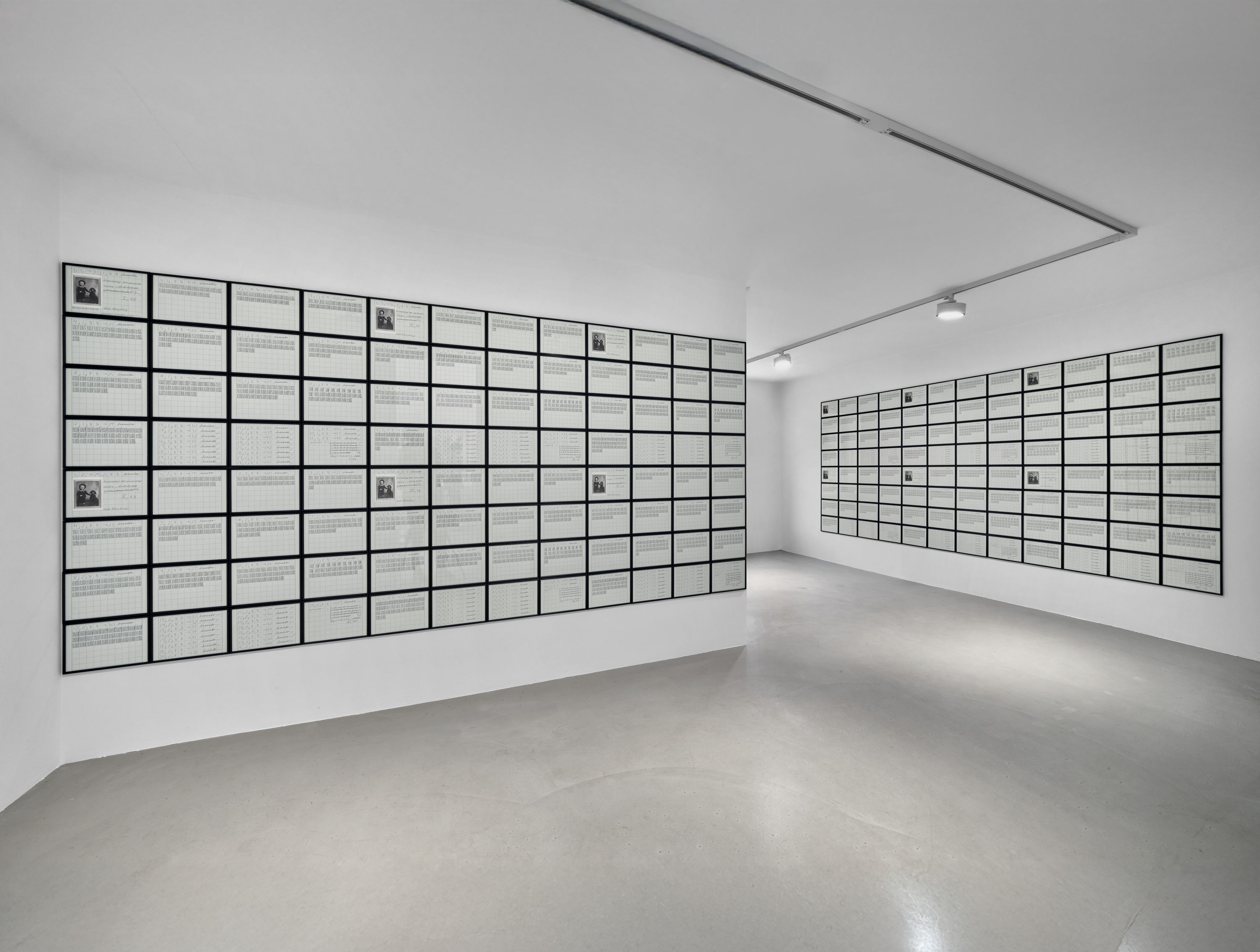 Hanne Darboven, Hommage an meinen Vater, 1988