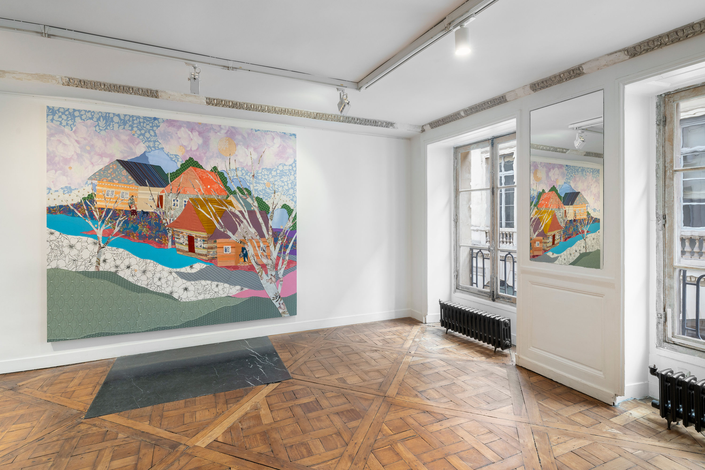 Małgorzata Mirga-Tas, Under the shade of the trees, 2025