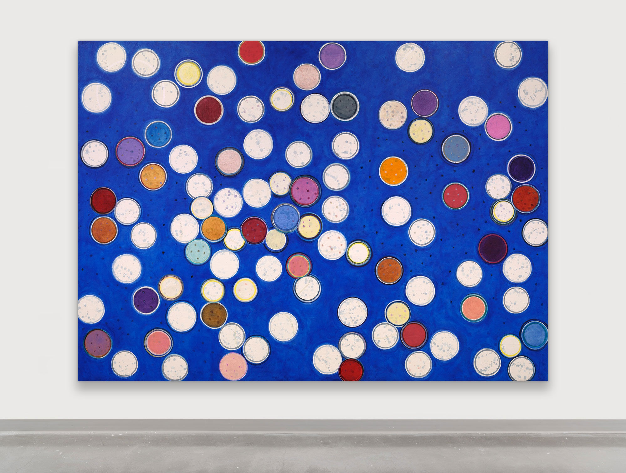 Landon Mackenzie, Blue Room, 2023-2024