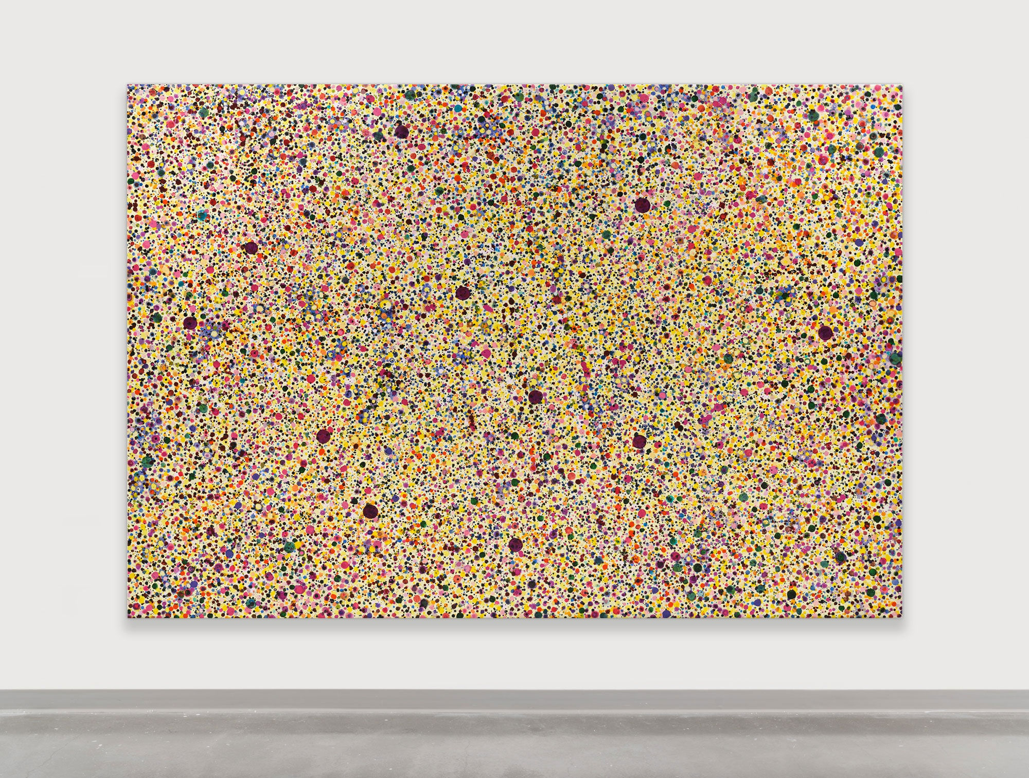 Landon Mackenzie, Hummingbird (Yellow), 2025