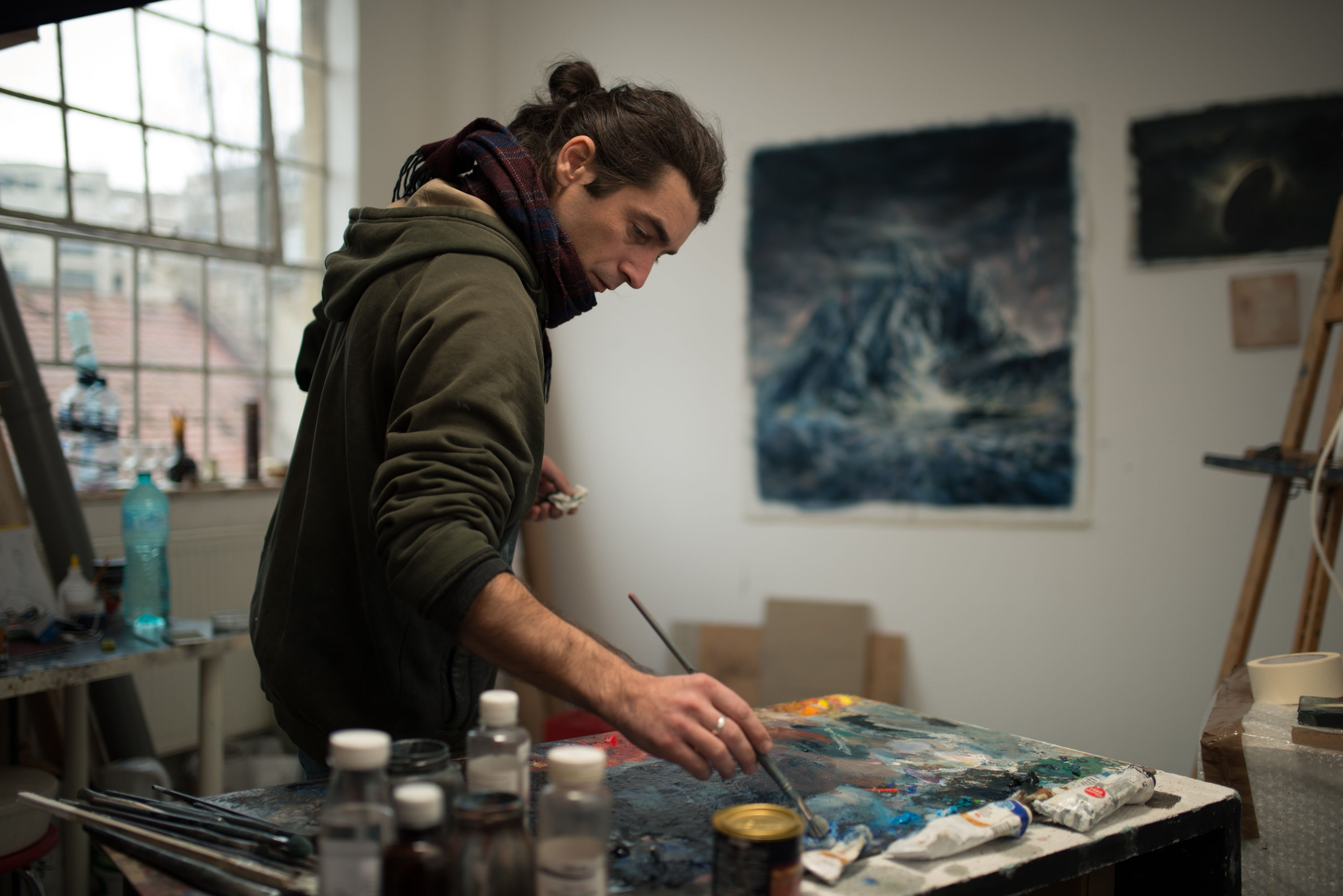 Andrei Gamarț, born in 1980 in the Republic of Moldova, is a contemporary artist based in Bucharest, Romania, known for...