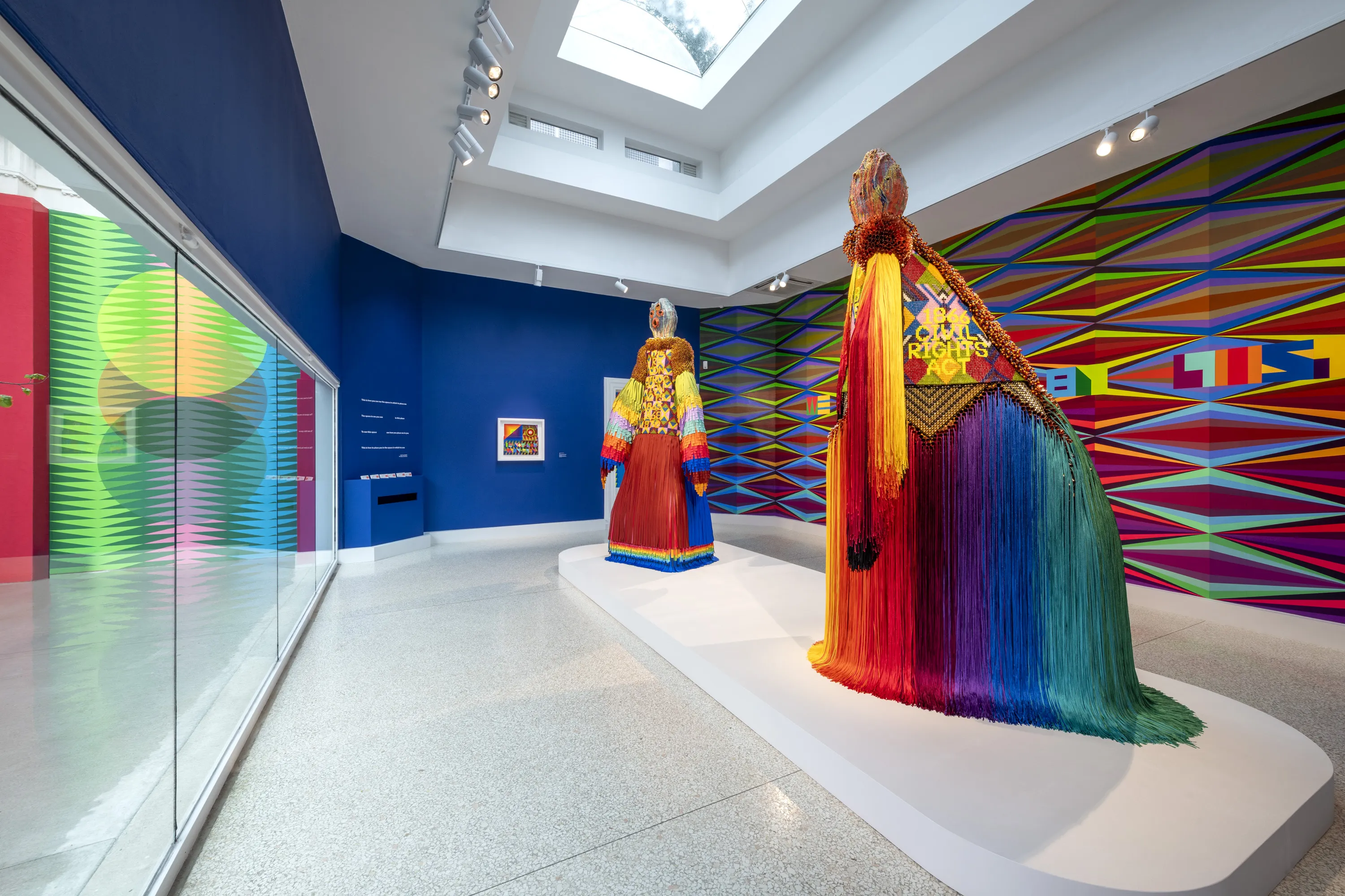 Jeffrey Gibson: the space in which to place me, 2024 Venice Biennale 4.20–11.24.24