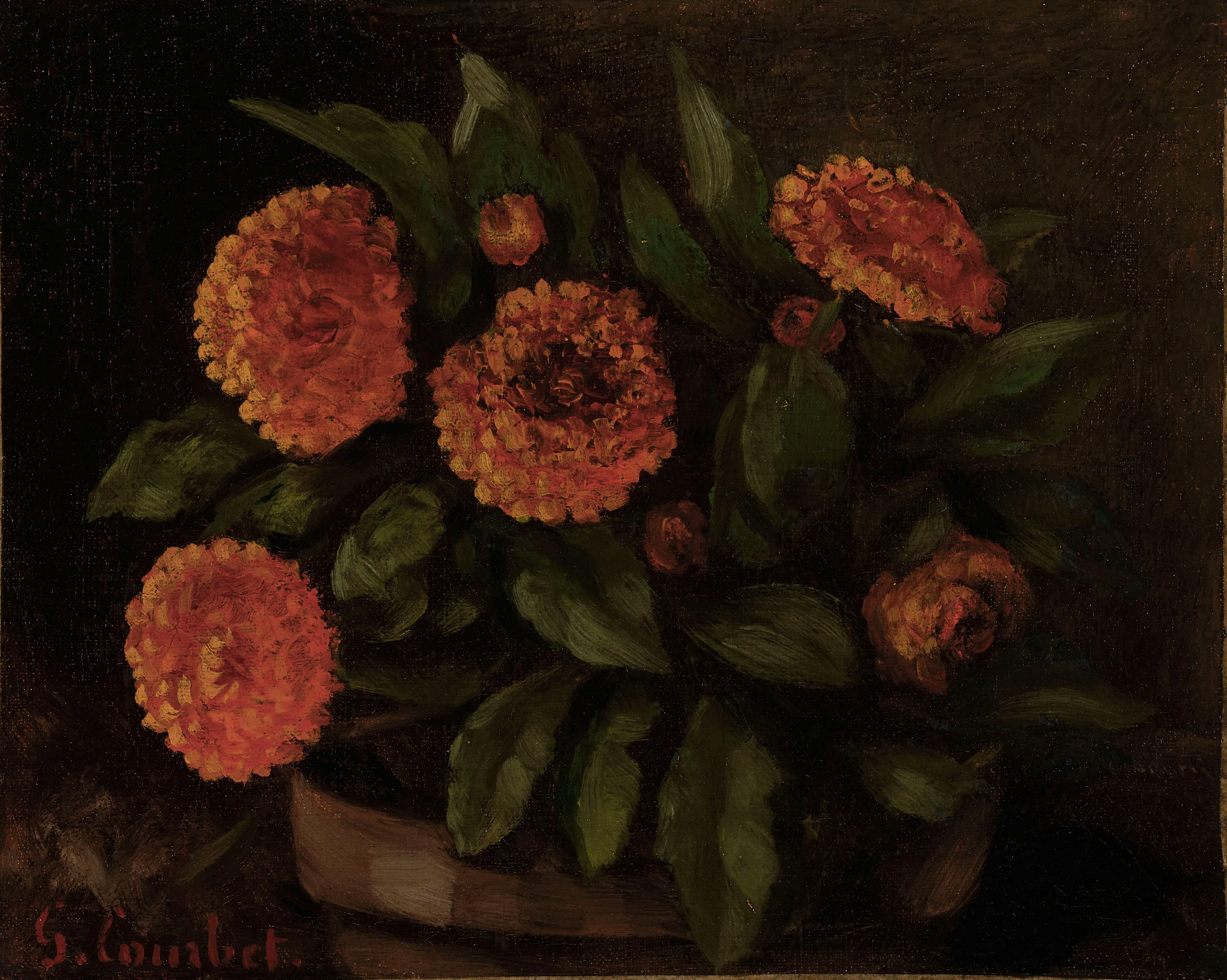 Gustave Courbet, Les Soucis, 1862