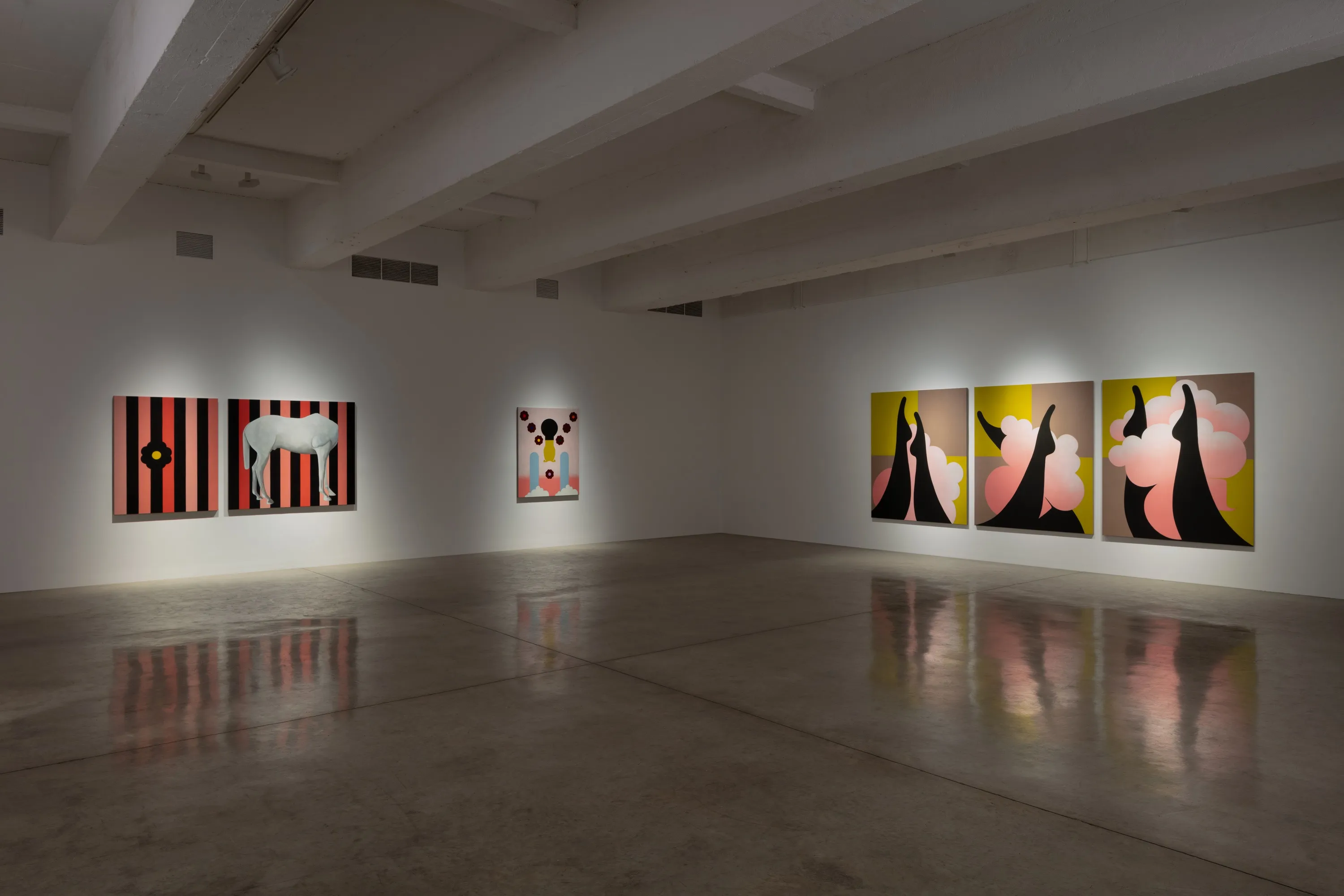 installation image of Math Bass show