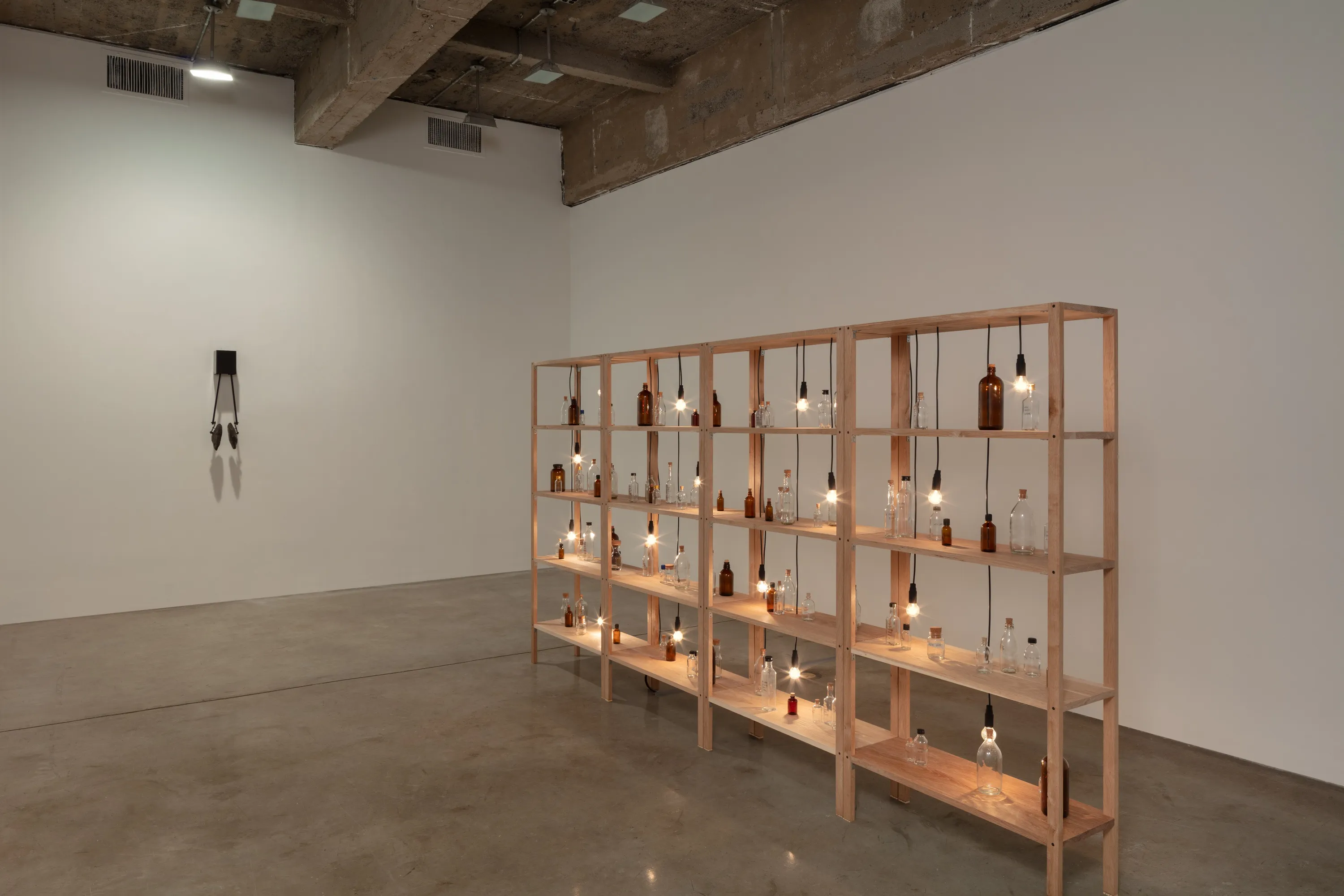 installation image of shilpa gupta's exhibition