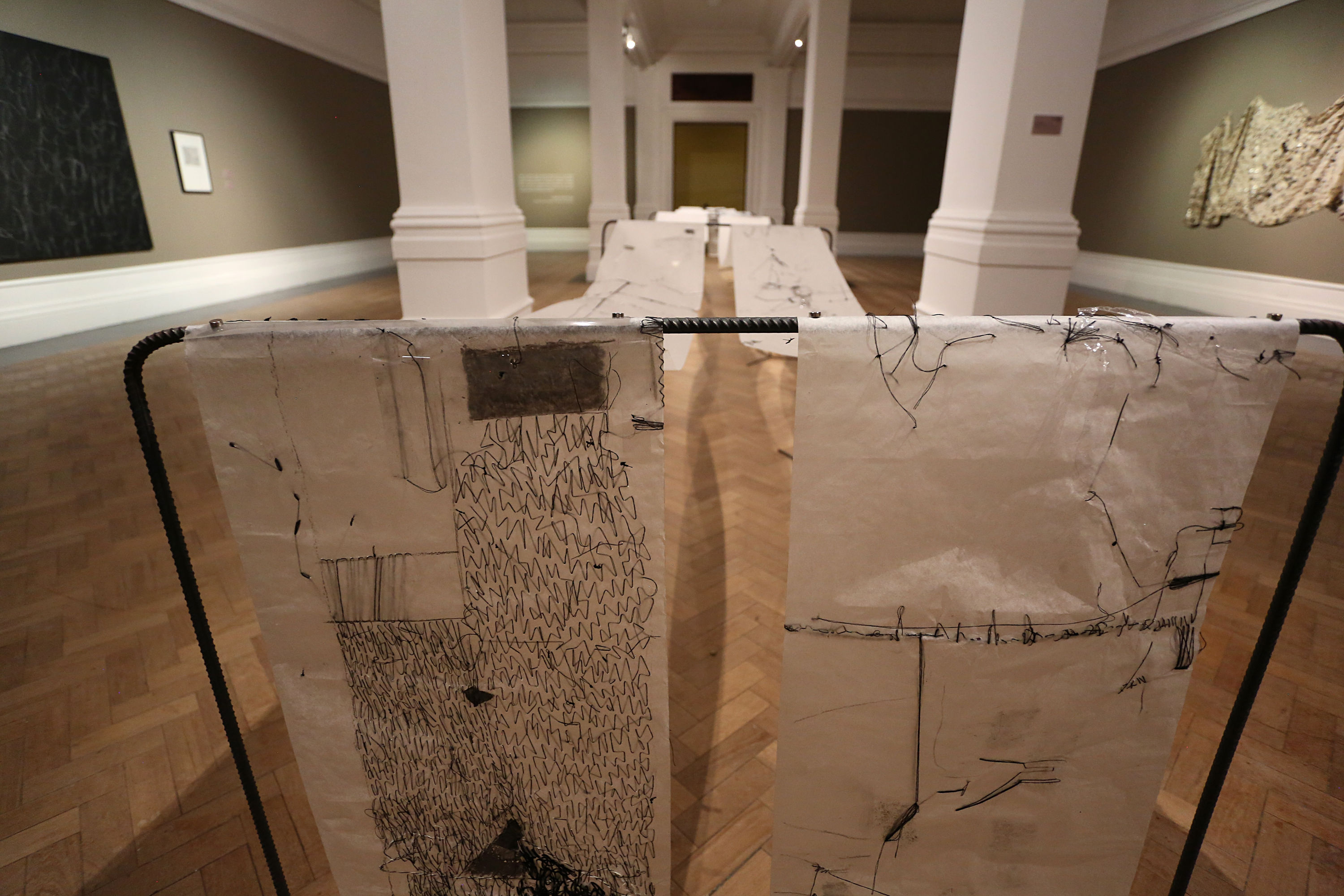 Nyakallo Maleke Code Switching Duologue: To Be Given Back Distorted, 2019/2021 Installation (Not for Sale) 500 cm (C006893) &ldquo;...given back...