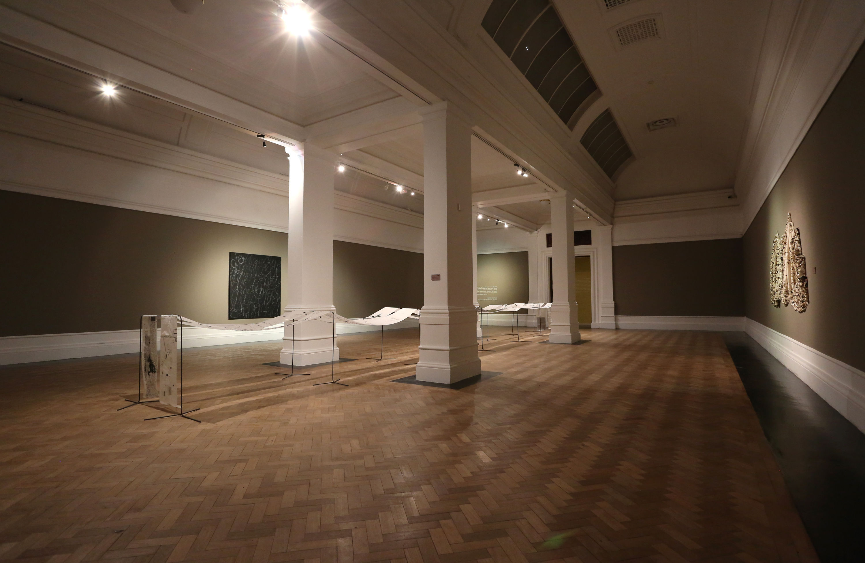 Nyakallo Maleke Code Switching Duologue: To Be Given Back Distorted, 2019/2021 Installation (Not for Sale) 500 cm (C006893) &ldquo;...given back...