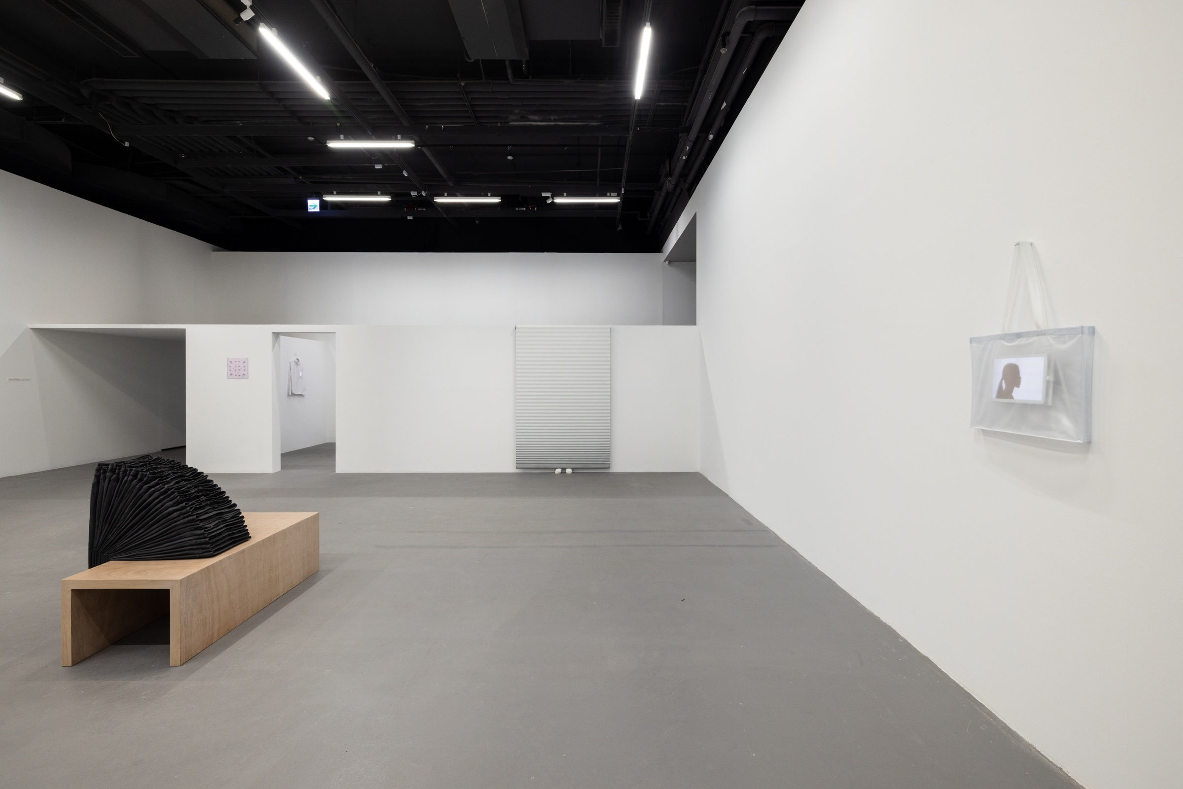 來自天生對於生活的敏銳，讓藝術家何采柔在觀察與凝視的隙縫中得到對事物的觀看方式，並擅於在物件、材質與空間的對應中將其包覆、佈局，邀請觀者進入悉心打造的場域，如同調度空氣的節奏與距離，既疏離觀者對物件的想像，卻又在這份疏離中投射出自身的經驗，在誤差間來回校正，找到平衡、找到界線。 這次展覽中，以數數的動作貫穿其中。反覆數數的過程裡，因應不同的個體與空間，而產生不同的律動與節奏。這萬千節拍韻律中，振發相同頻率而達到的寧靜、或是失去平衡而造成頻率模糊。何采柔個展－「數數」，即是凝結了藝術家在反覆尋找和諧狀態的過程中，所形成的迴圈。