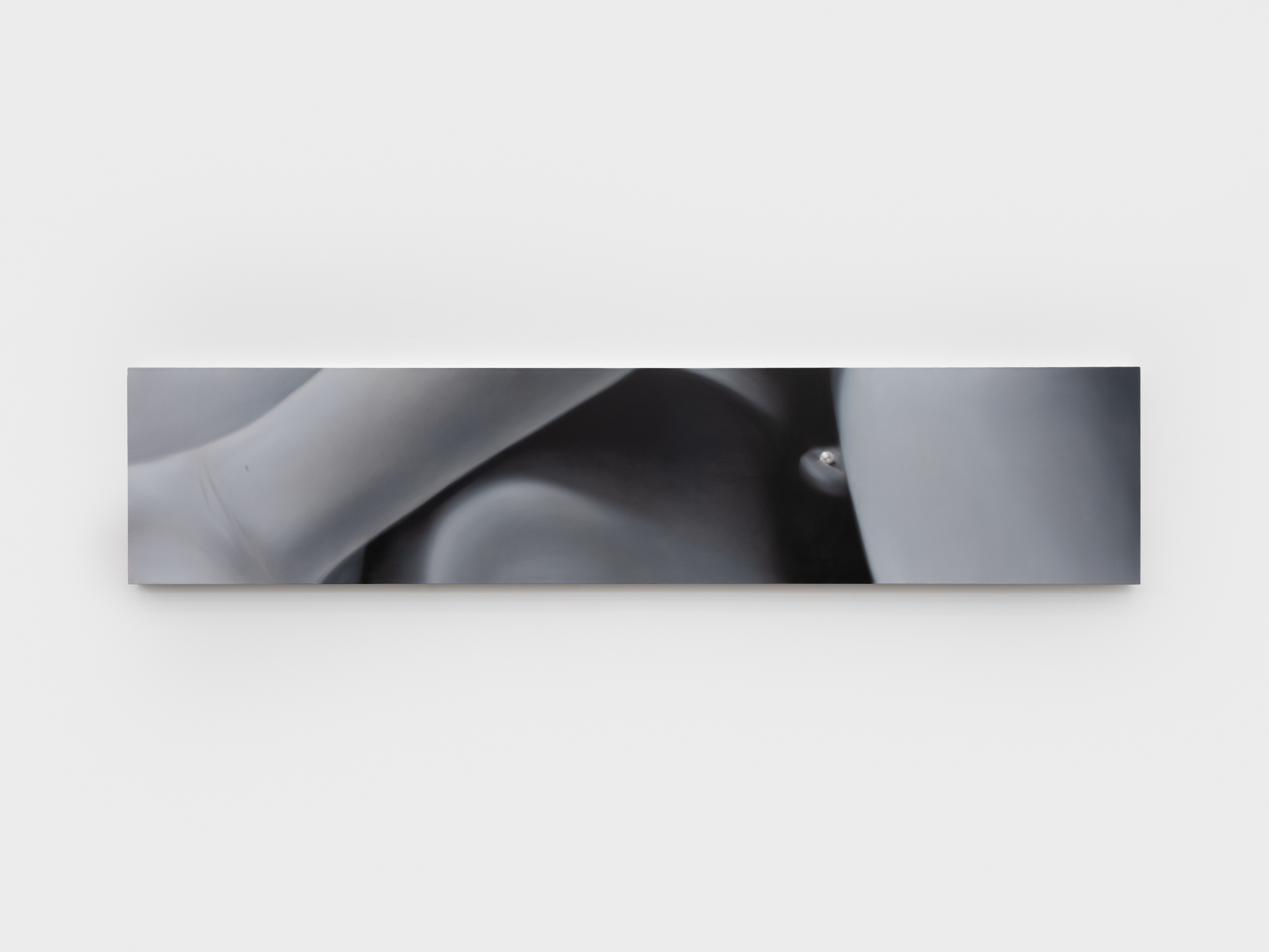 Alexis Ralaivao Le Goût de la Pénombre, 2025 oil on canvas 23 5/8 x 110 1/4 inches 60 x 280...