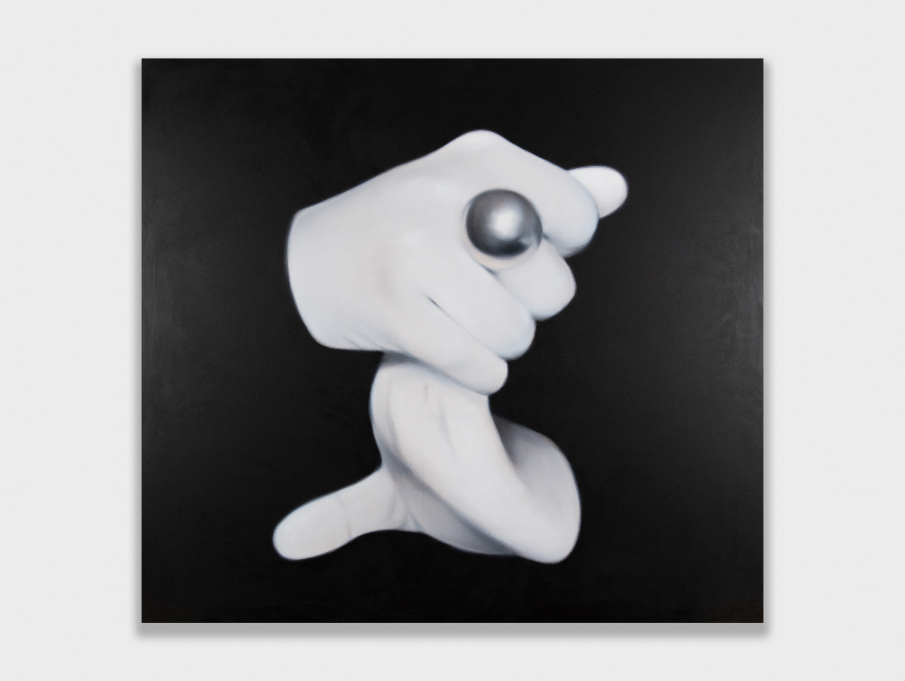 Alexis Ralaivao Le Raffinement Est Chose Froide, 2025 oil on canvas 78 3/4 x 86 5/8 inches 200 x 220...