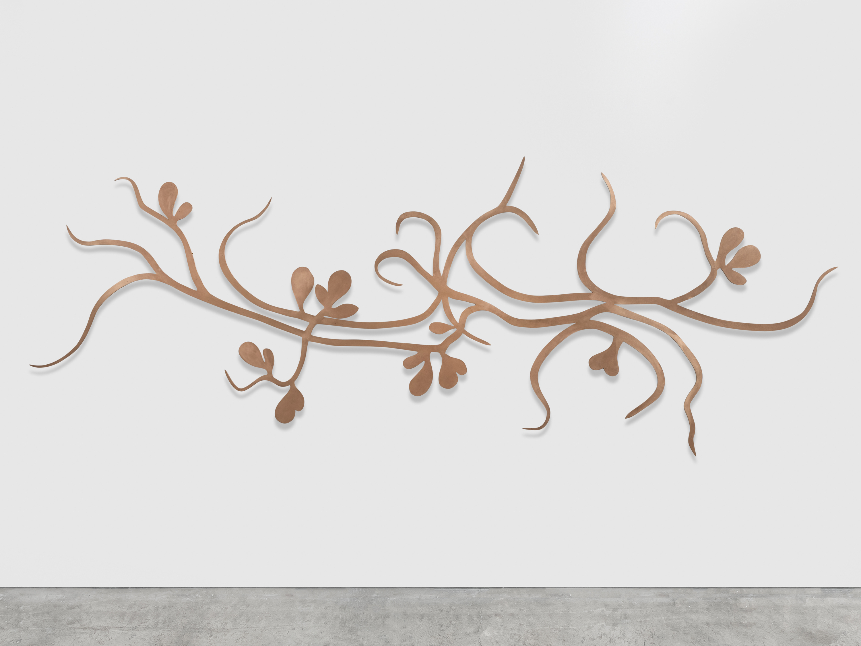 Claude Lalanne Arabesque, 2018 bronze 61 1/2 x 166 x 2 1/2 inches 156.2 x 421.6 x 6.3 cm