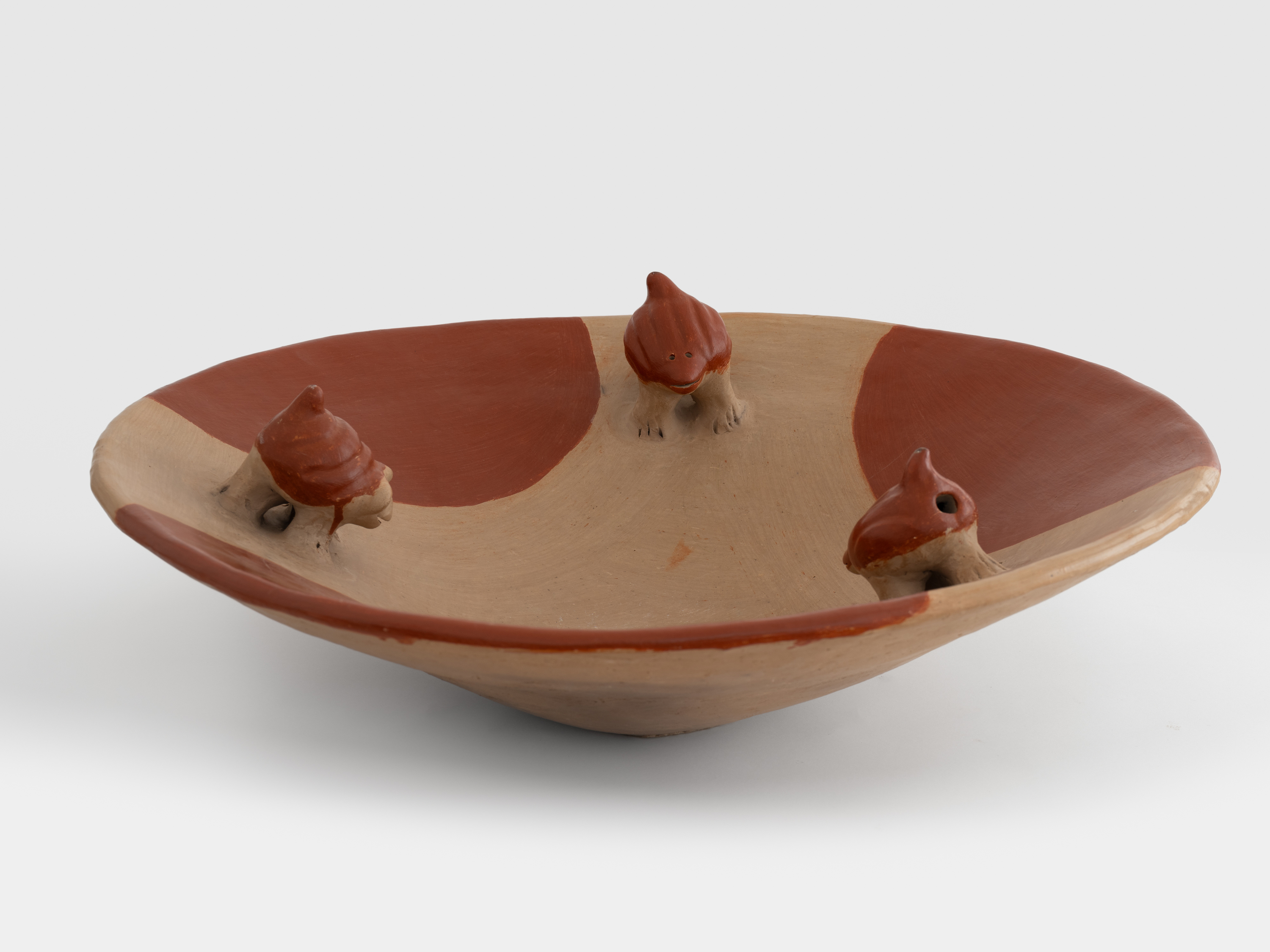 Julia Isidrez Plato, 2023 ceramic 7 1/2 x 30 x 30 inches 19.1 x 76.2 x 76.2 cm