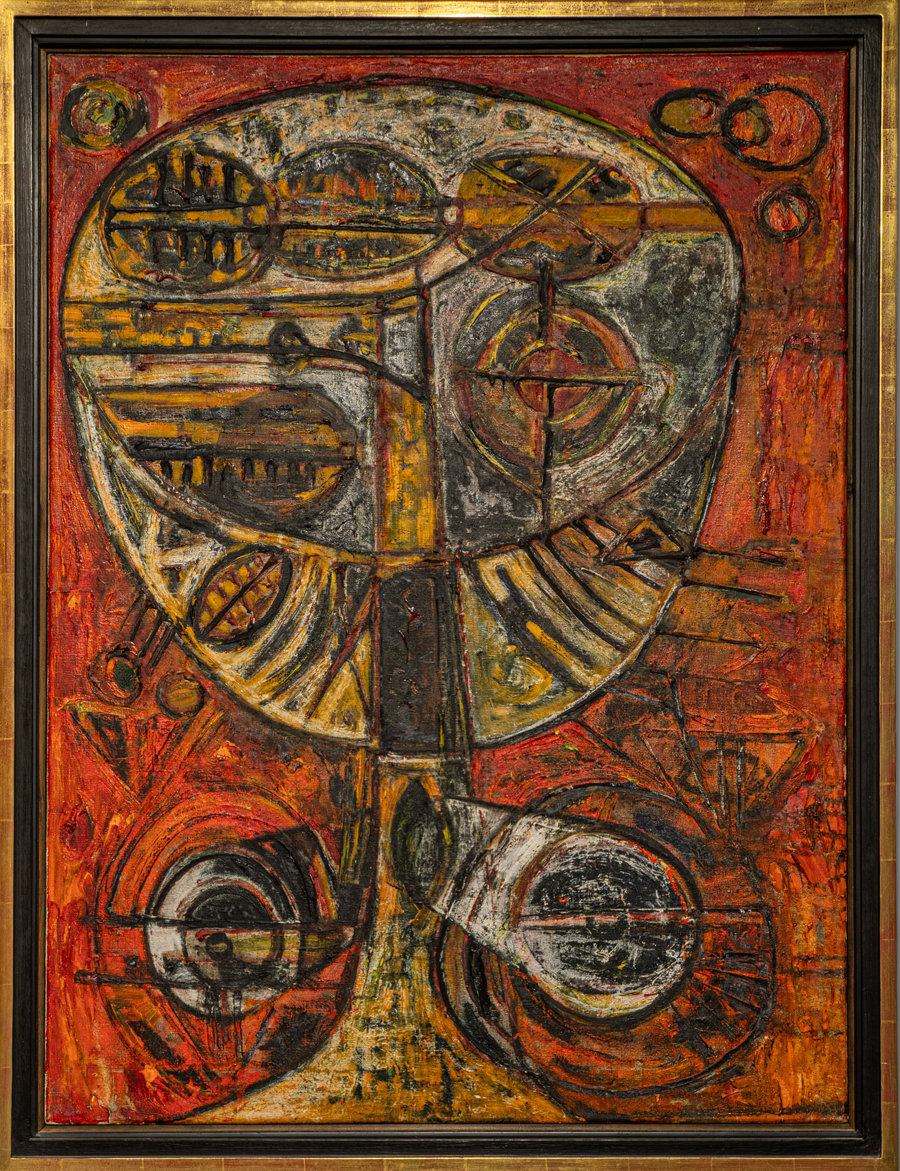 Avinash Chandra, Untitled, 1961, Oil on canvas, 40 x 30 in (101.6 x 76.2 cm), CHAAV001