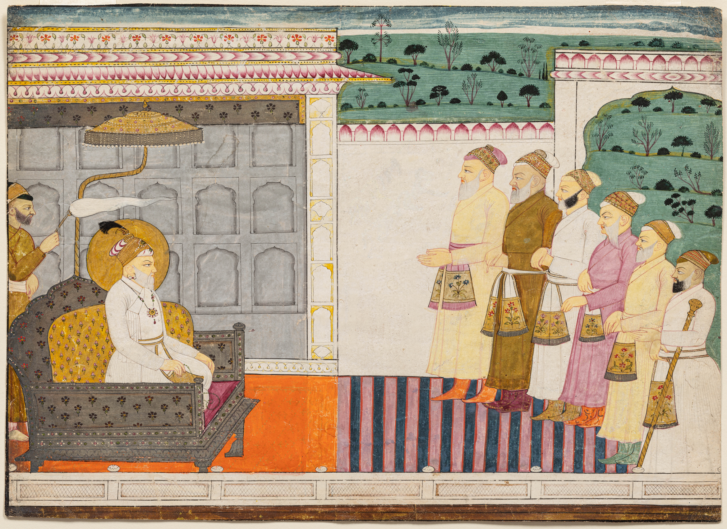 AURANGZEB IN COURT
