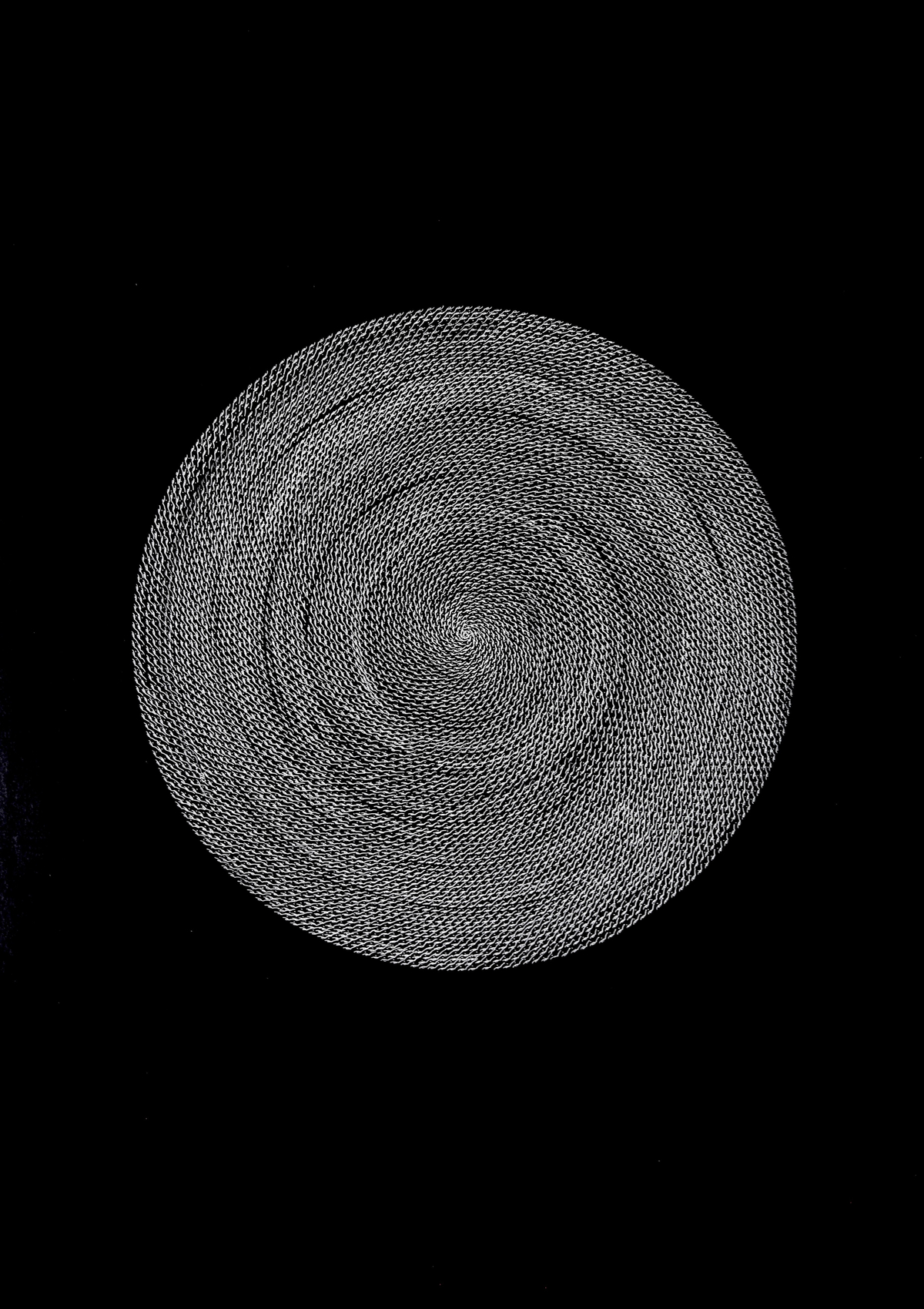 Tazeen Qayyum, Baṣar بصر (to see), 2024,&nbsp;Archival ink on acid-free paper, 27 x 20 in (68.6 x 50.8 cm), QAYTA002