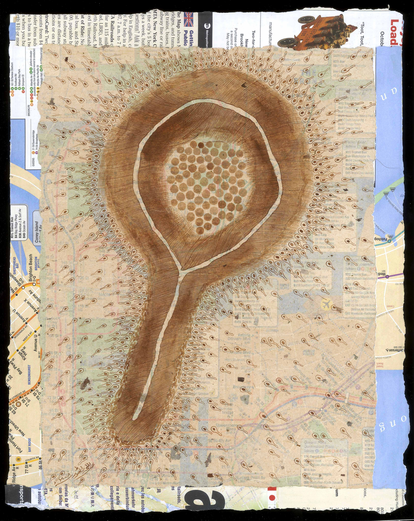 Talha Rathore,&nbsp;A New Earth, 2008,&nbsp;Gouache on wasli,&nbsp;14 x 11 &frac14; in (35.6 x 28.6 cm), RATTA038