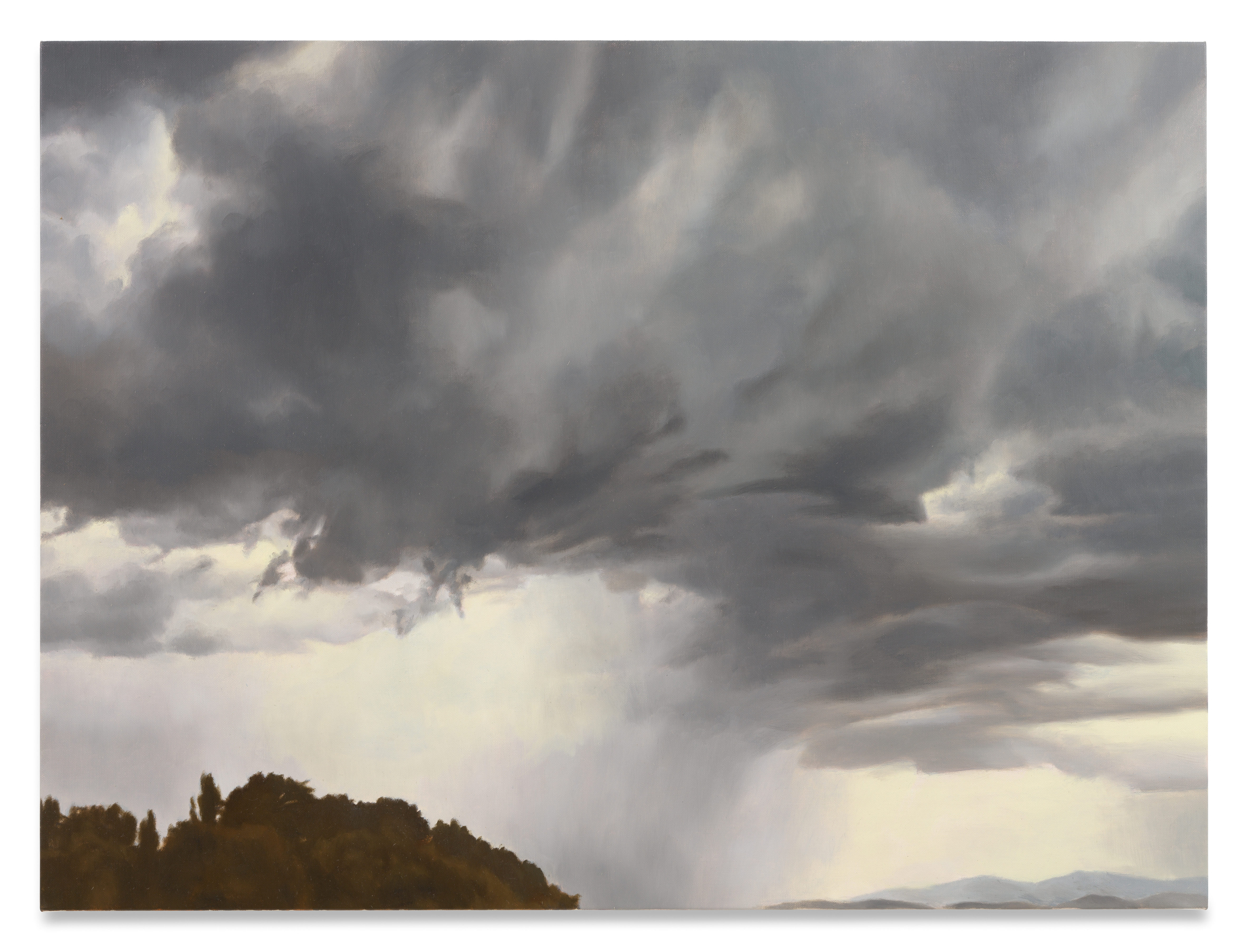 Shredding Light, 2025, Oil on linen,