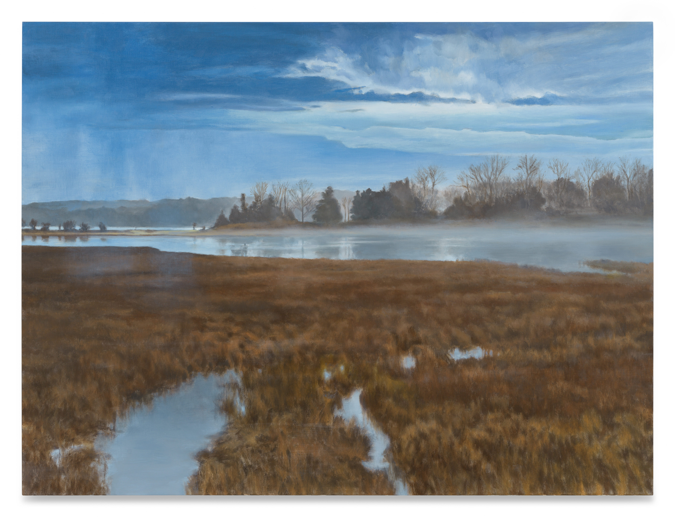 Annunciation (after da Massina), 2026, Oil on linen,