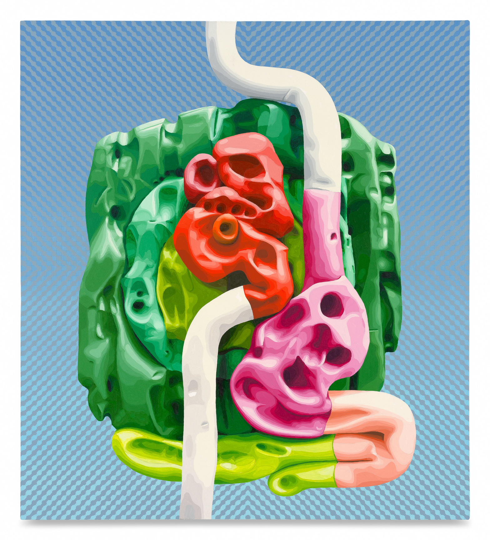 Gazmoab, 2025, Oil on canvas,