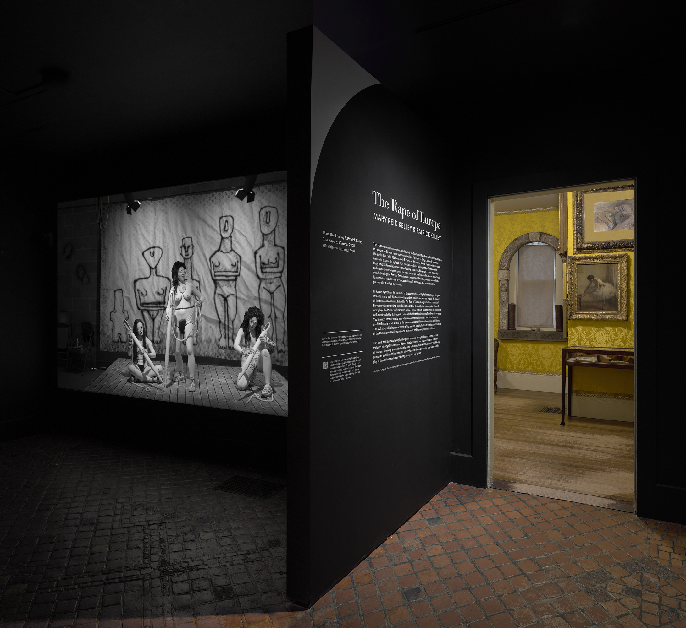 Mary Reid Kelley and Patrick Kelley The Rape of Europa