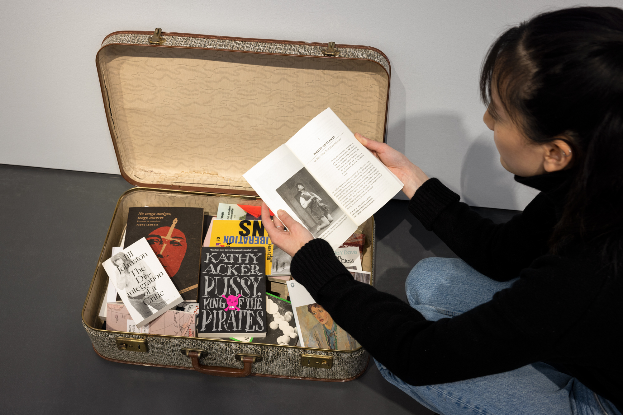 Une Valise Transféministe Paul B. Preciado and Dominique Gonzalez-Foerster