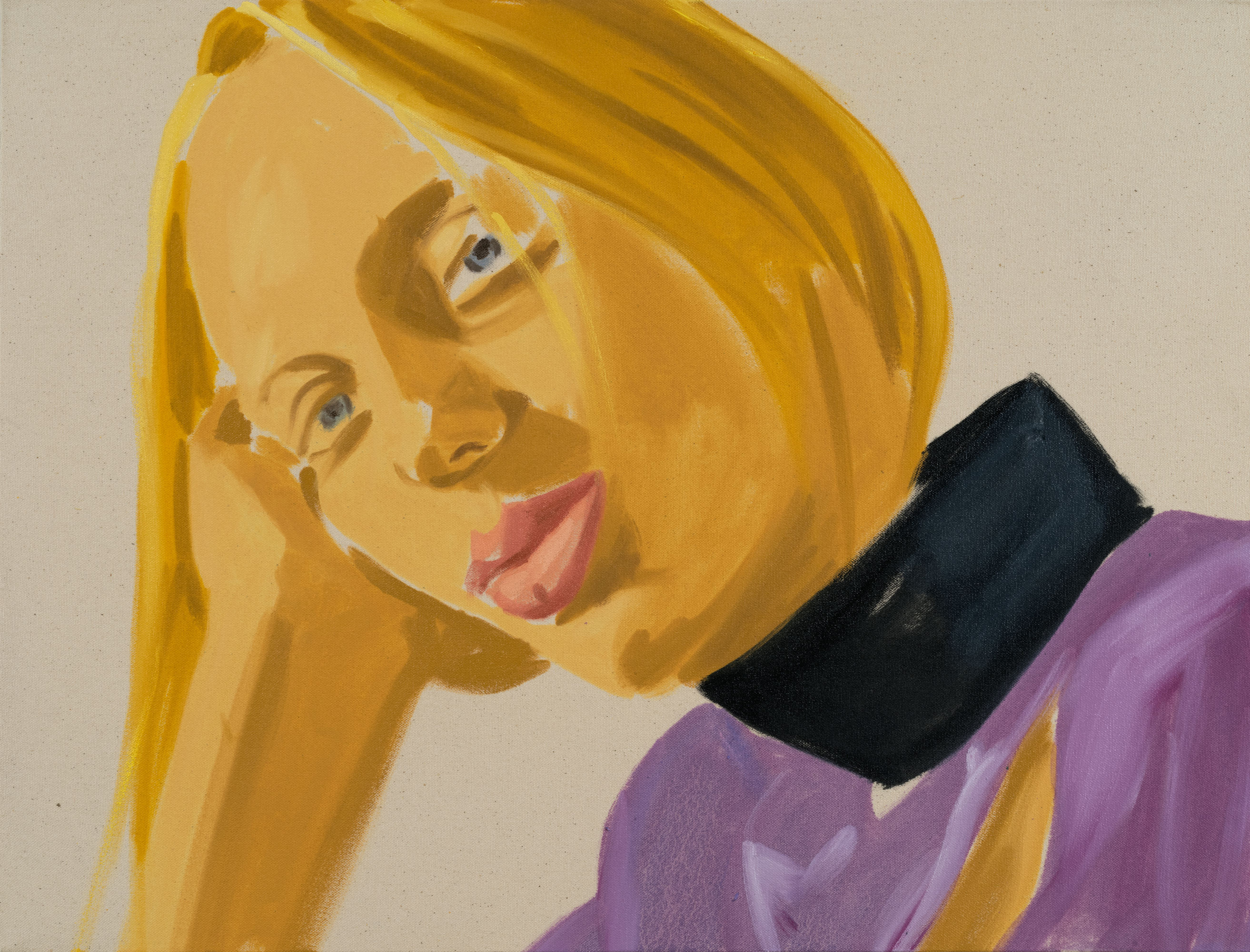 David Salle, Lili 2 (2019); Self-Ironing Pants & Other Paintings at Thaddaeus Ropac Paris Marais 2020