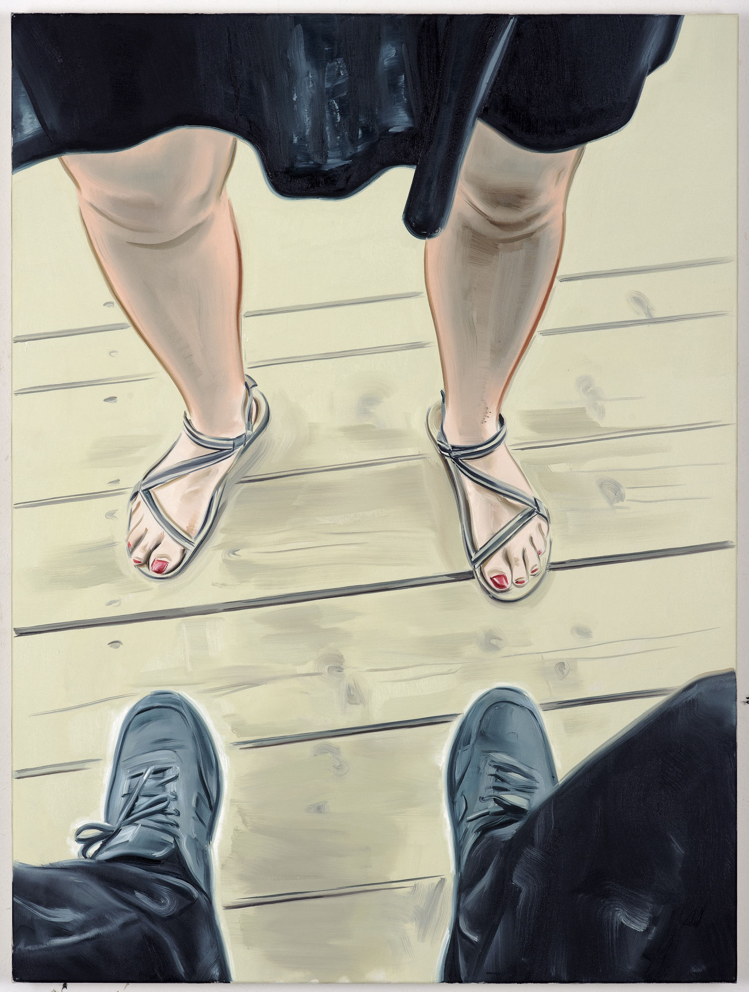 Marcin Maciejowski, Are you going to paint today (2019); Private View at Thaddaeus Ropac Ely House 2019