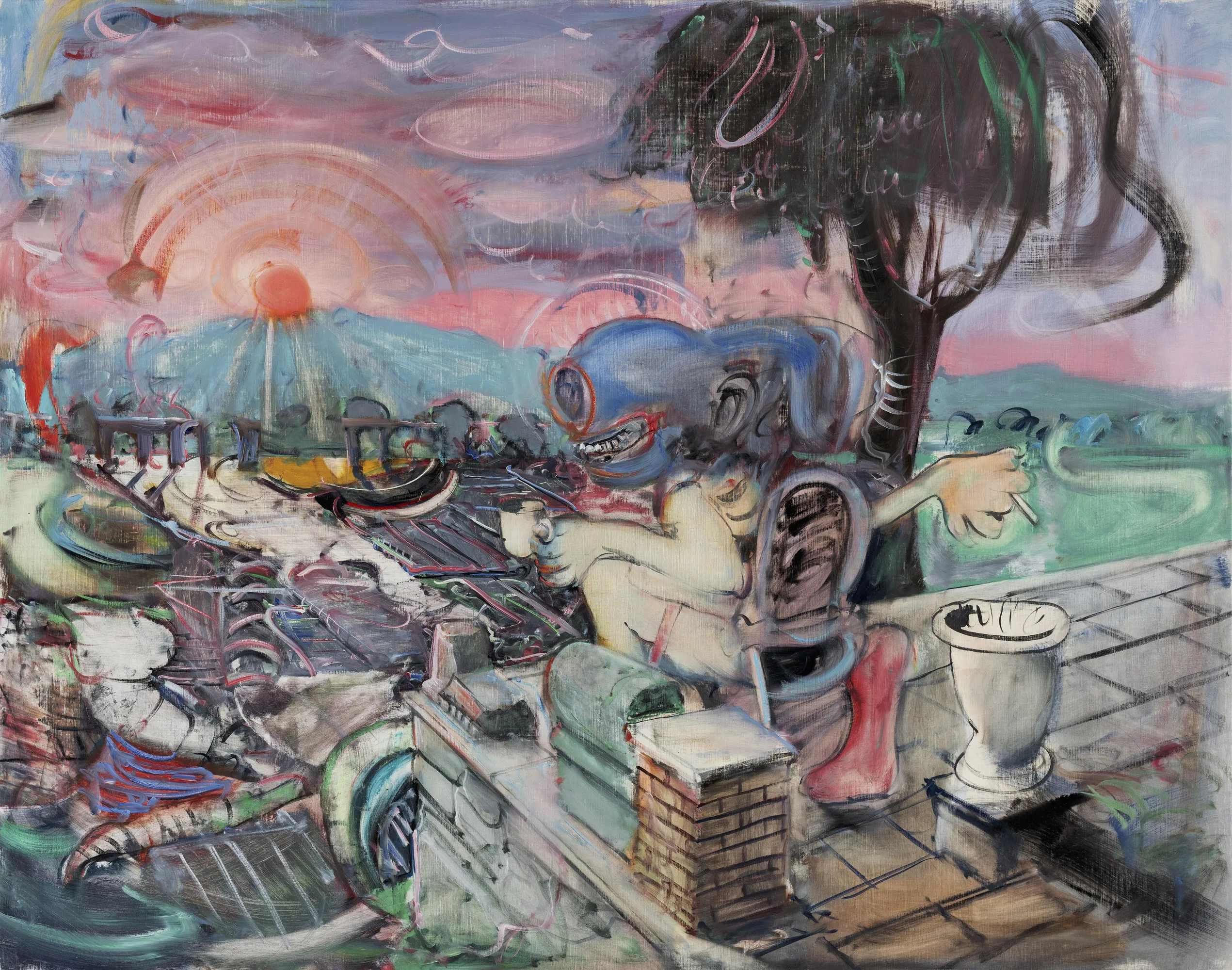 Adrian Ghenie ROMAN CAMPAGNA, New Paintings and Drawings